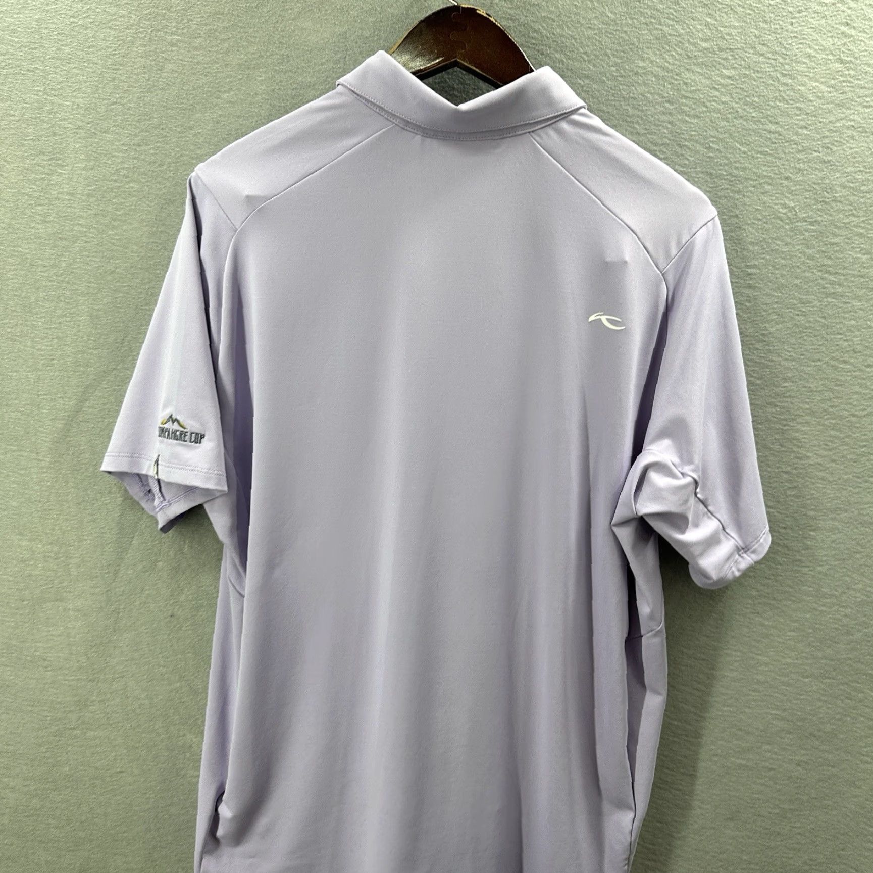 KJUS KJUS Polo Shirt Mens M Soren Cornerstone Golf Embroidered Lavender Preppy Lavender Purple Logo Preppy Golf Shirt Mens M KJUS Polo Shirt Size US M / EU 48-50 / 2 - 5 Thumbnail