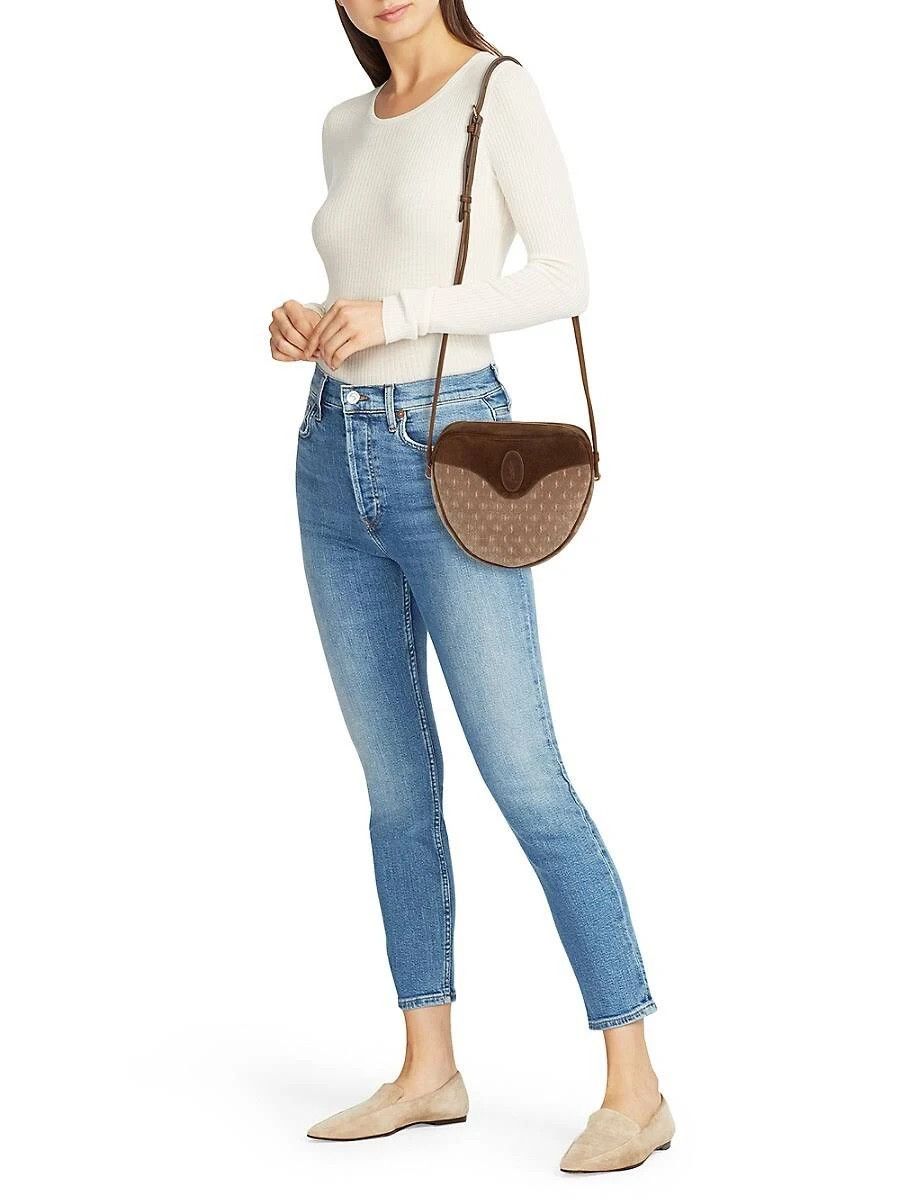Saint Laurent Paris o1s1wg111124 Size: OS / Monogramme Cross Body Bag in Brown Size ONE SIZE - 3 Thumbnail