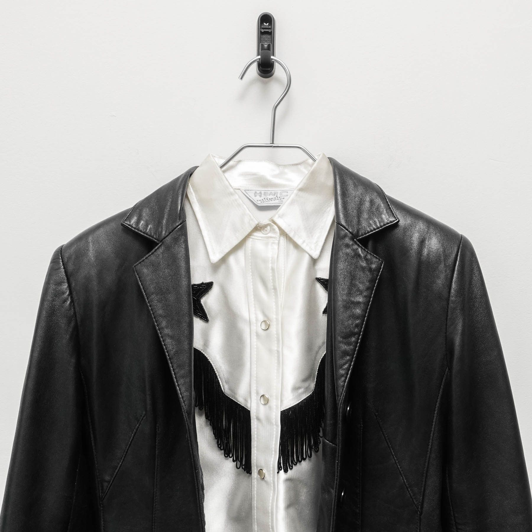 Vintage True Vintage 90's Super Soft Black Leather Overcoat Jacket Size S / US 4 / IT 40 - 2 Thumbnail