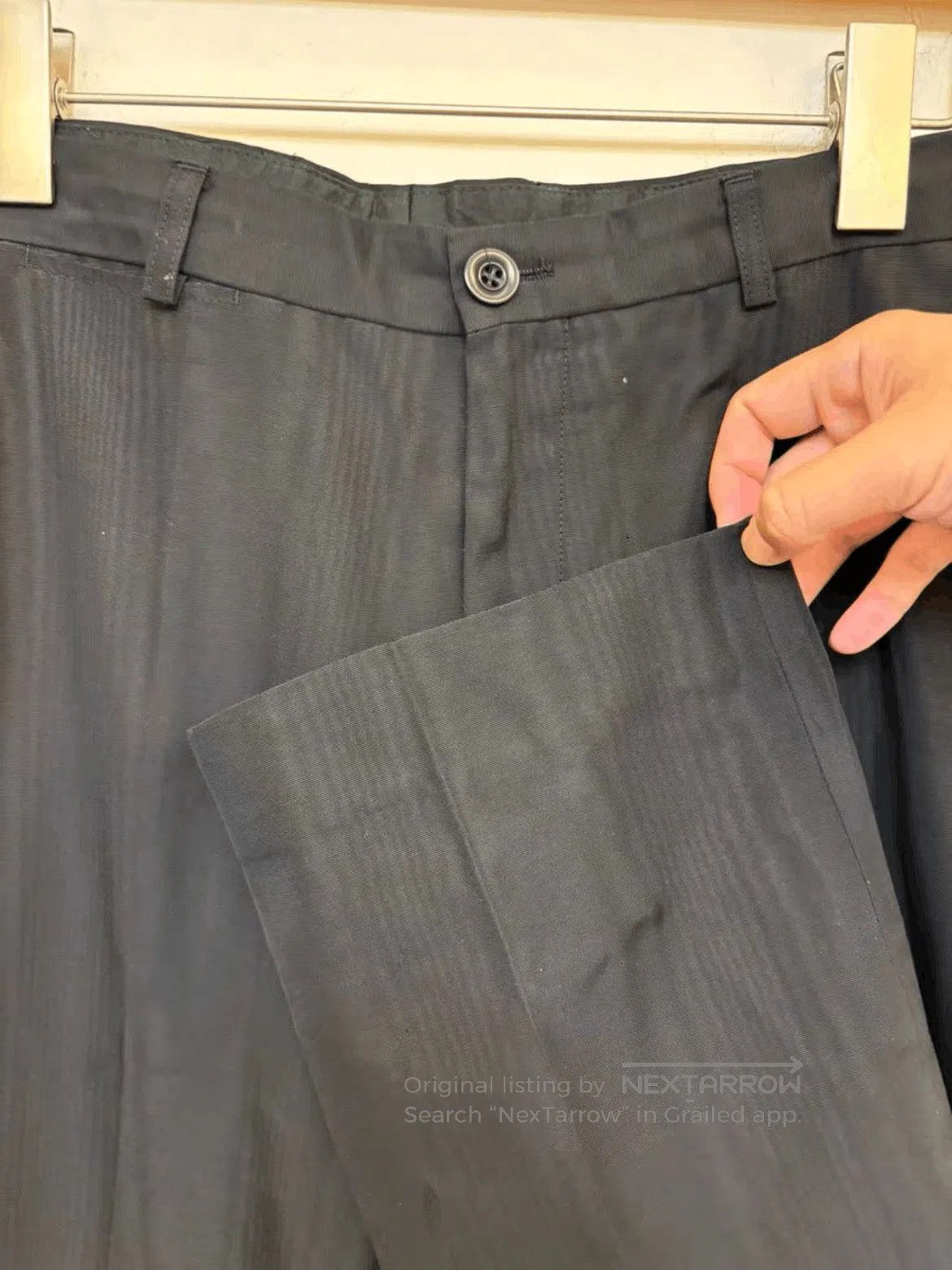 Dries Van Noten Sz 50 Dries Van Noten Rayon Trousers. Size US 34 / EU 50 - 4 Thumbnail