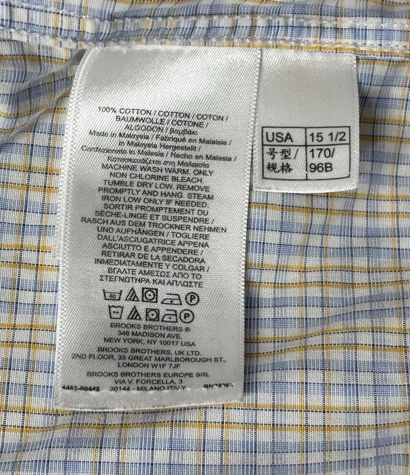Brooks Brothers Brooks Brothers Shirt Men's 15.5 32 Madison Non Iron Supima Size US XL / EU 56 / 4 - 9 Thumbnail