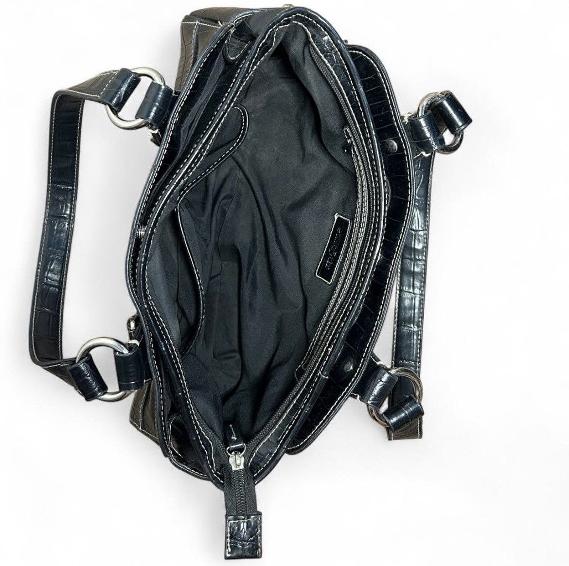Other East 5th Vintage Black faux leather shoulder bag Size ONE SIZE - 3 Thumbnail