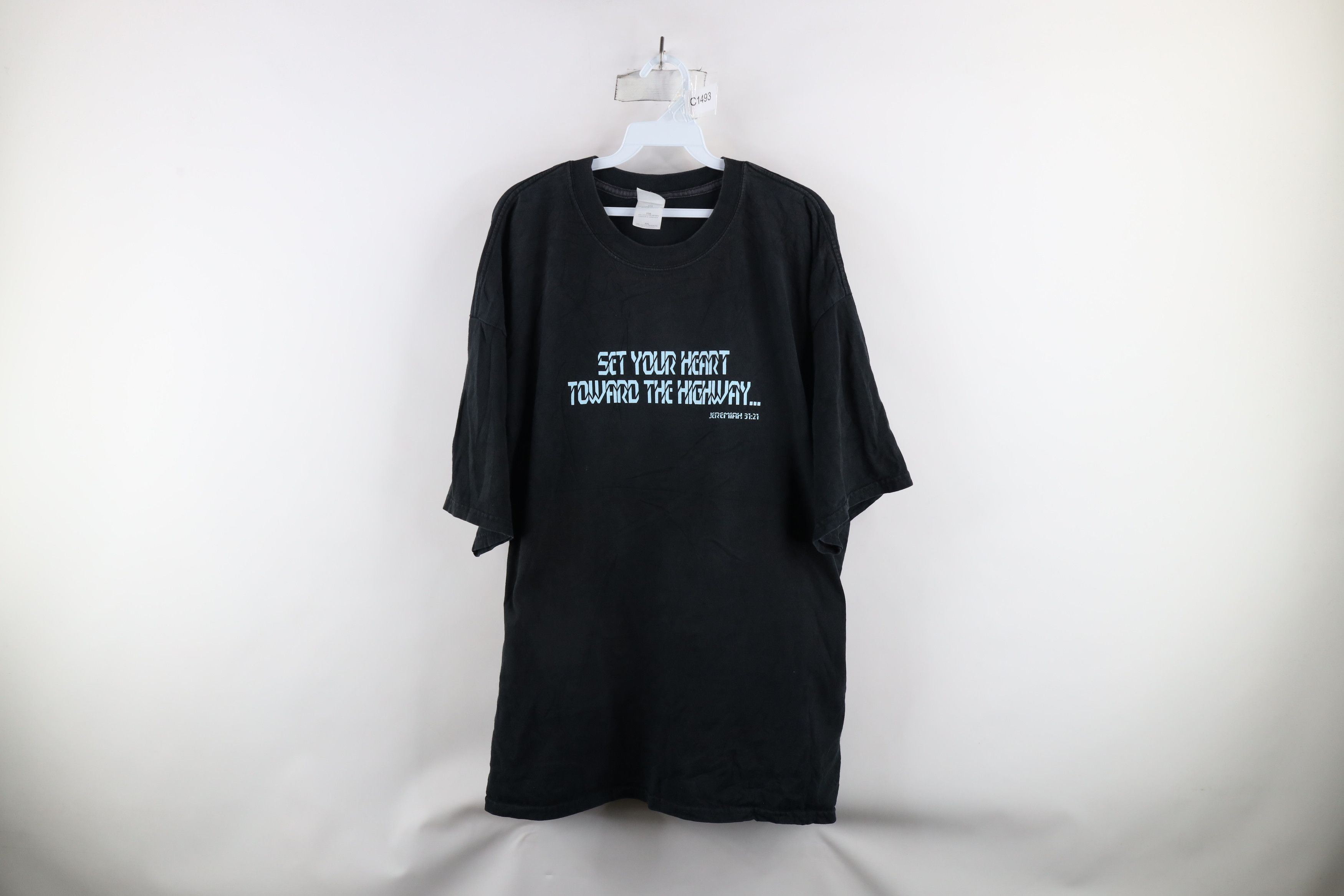 Vintage Vintage Y2K 2002 Motorcyclists Association T-Shirt Black Size US XXL / EU 58 / 5 - 1 Thumbnail