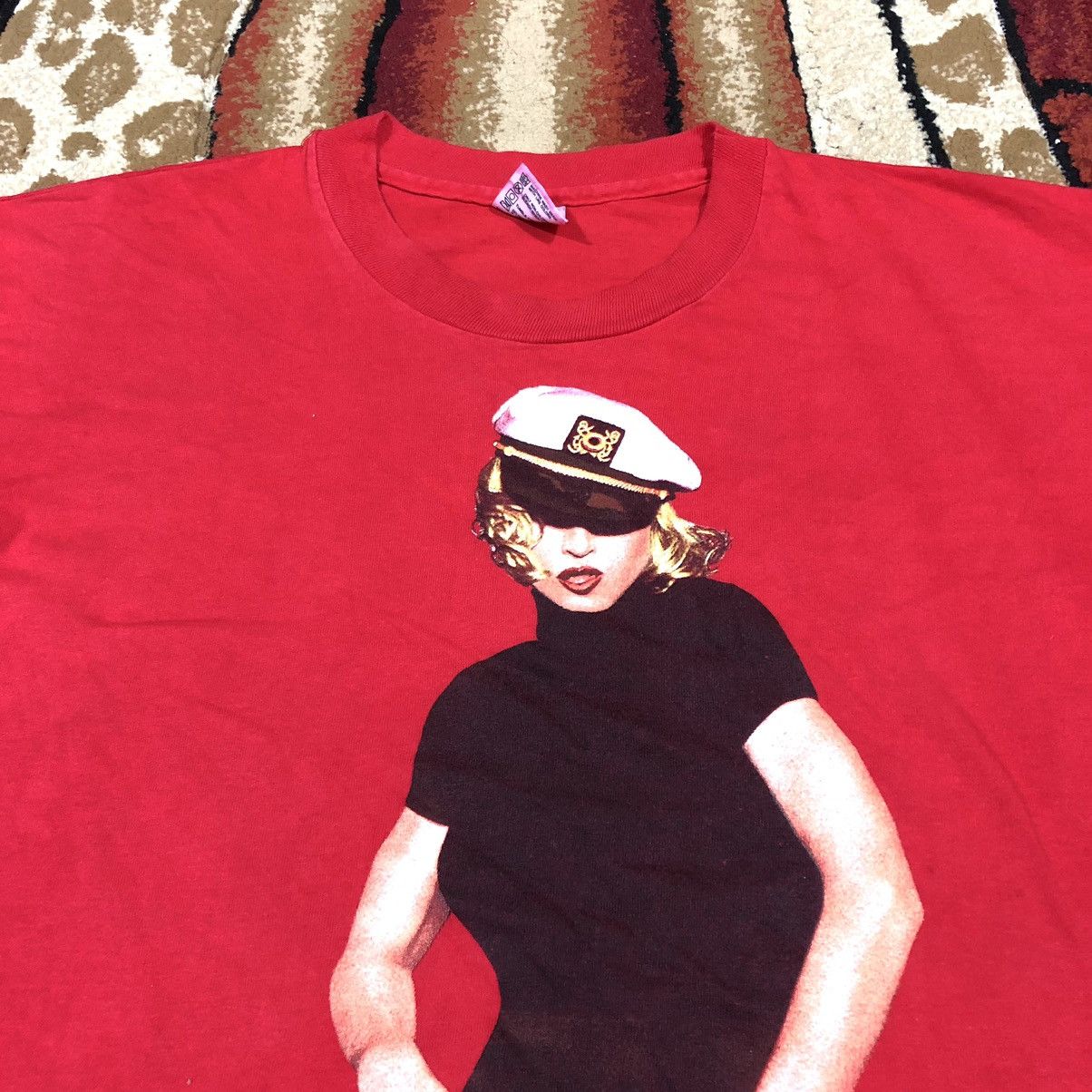 Band Tees Vintage 90s Madonna Made In Usa T Shirt Size US L / EU 52-54 / 3 - 9 Thumbnail