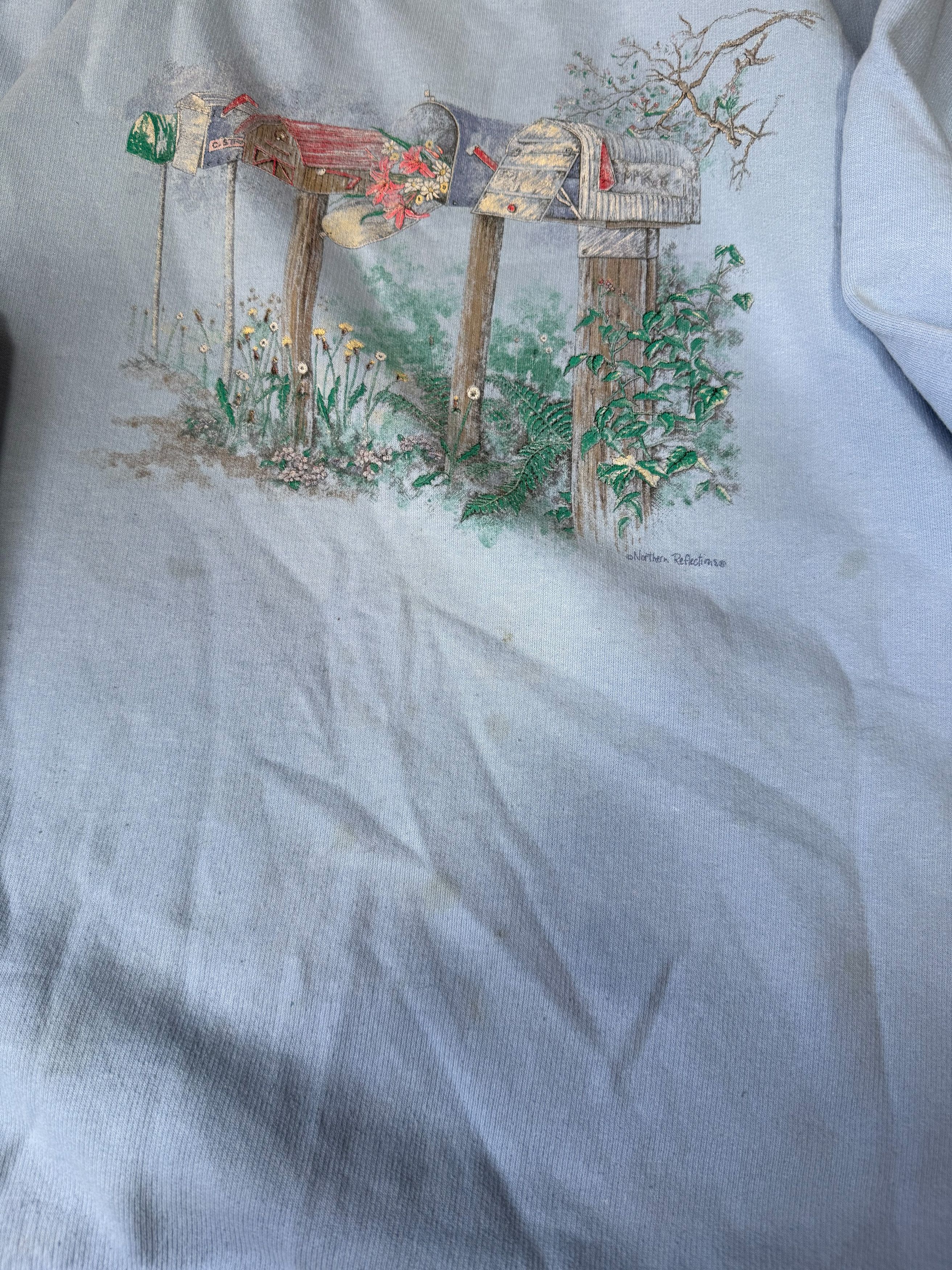 Northern Reflections × Vintage Vintage Northern Reflections Mailboxes Sweatshirt Size US L / EU 52-54 / 3 - 5 Thumbnail