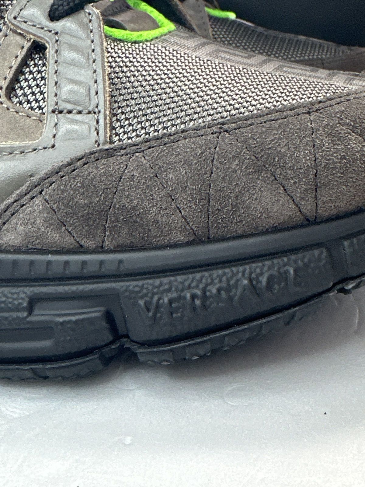 Versace Versace Trigreca Low Top Sneaker (Men) PEPPER/ TAUPE Size US 10 / EU 43 - 19 Thumbnail