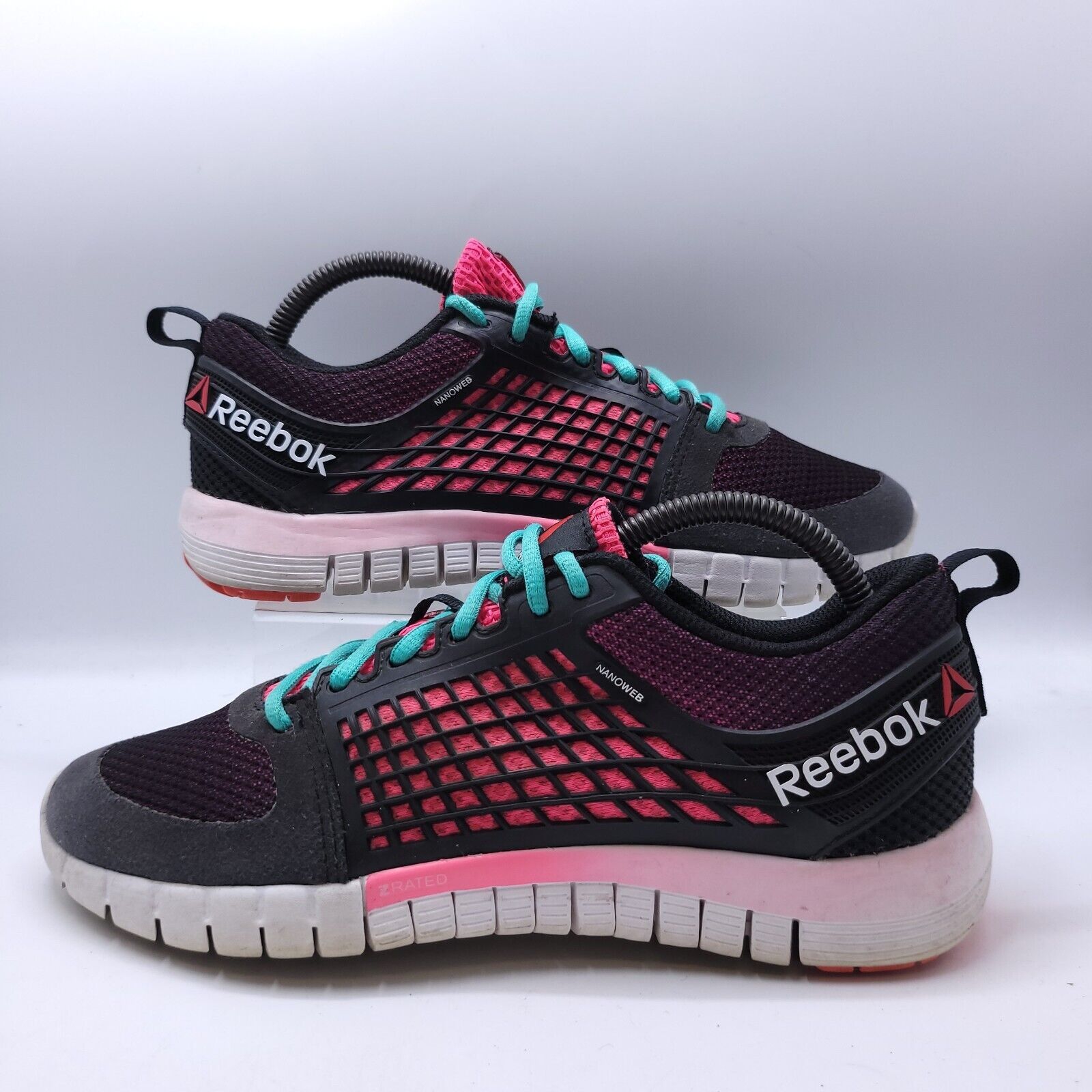 Reebok Reebok ZQuick 2.0 Shoe Womens Size 8.5 M44713 Black Pink Size US 8.5 / IT 38.5 - 5 Thumbnail