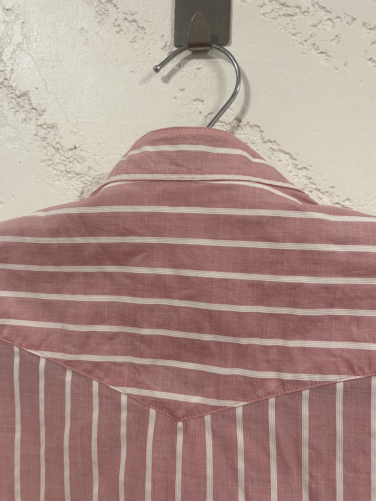 Etro Etro Pink Button Shirt White Stripes Western Style Size: 44 Size M / US 6-8 / IT 42-44 - 13 Thumbnail