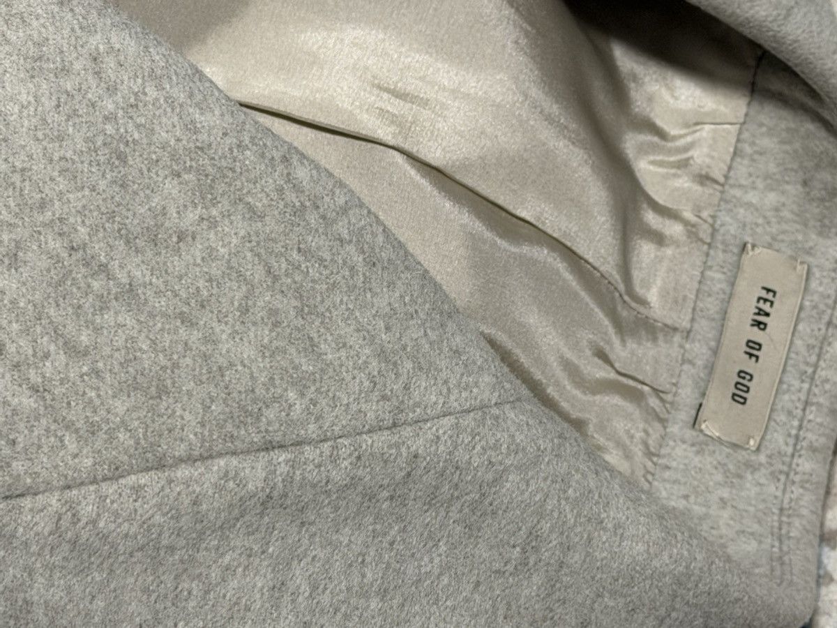 Fear of God Fear of God Wool Overcoat Cement Heather Sz 52 Size US L / EU 52-54 / 3 - 4 Thumbnail