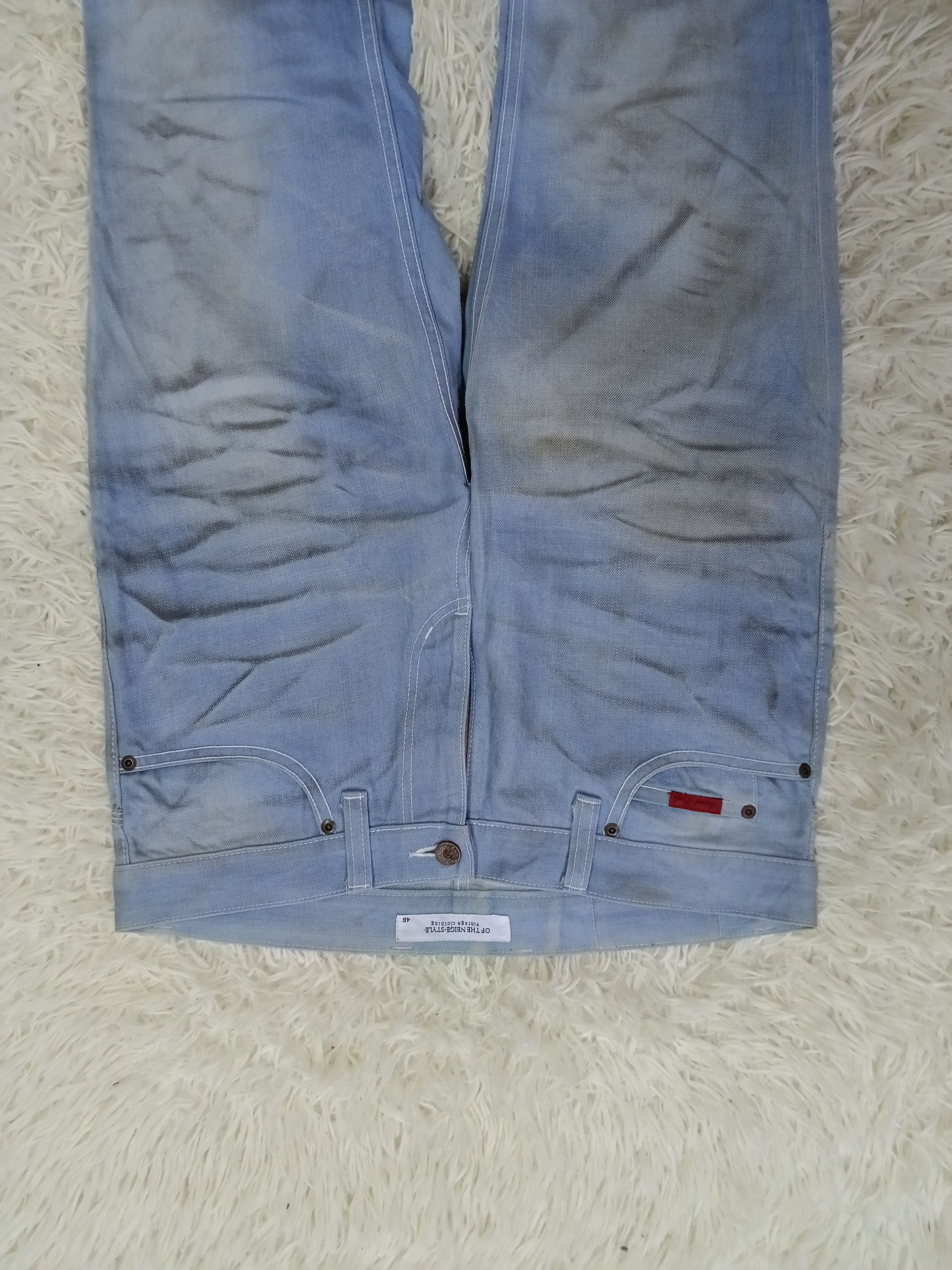 Japanese Brand FLARE INSANE 90s🔥JAPANESE CREATOR FAMILIES Size US 33 - 3 Thumbnail