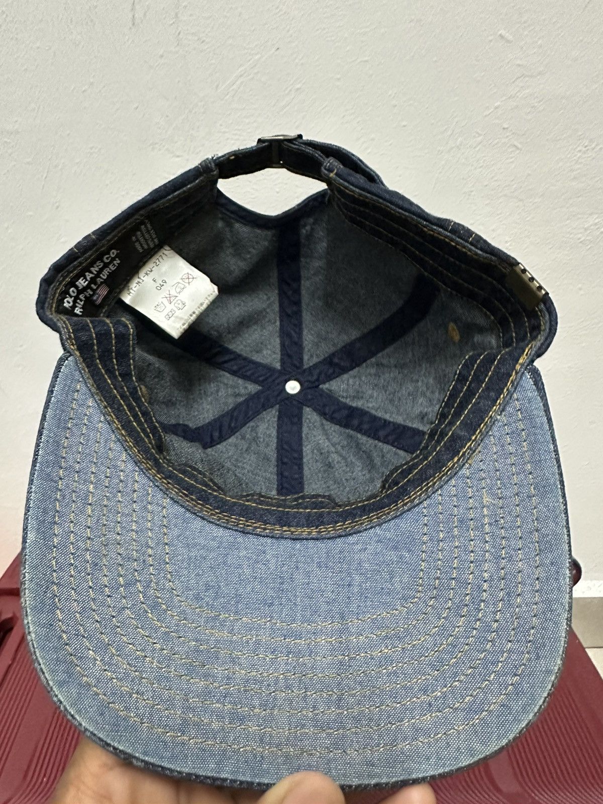 Polo Ralph Lauren Polo Ralph Lauren Denim Cap Size ONE SIZE - 8 Thumbnail