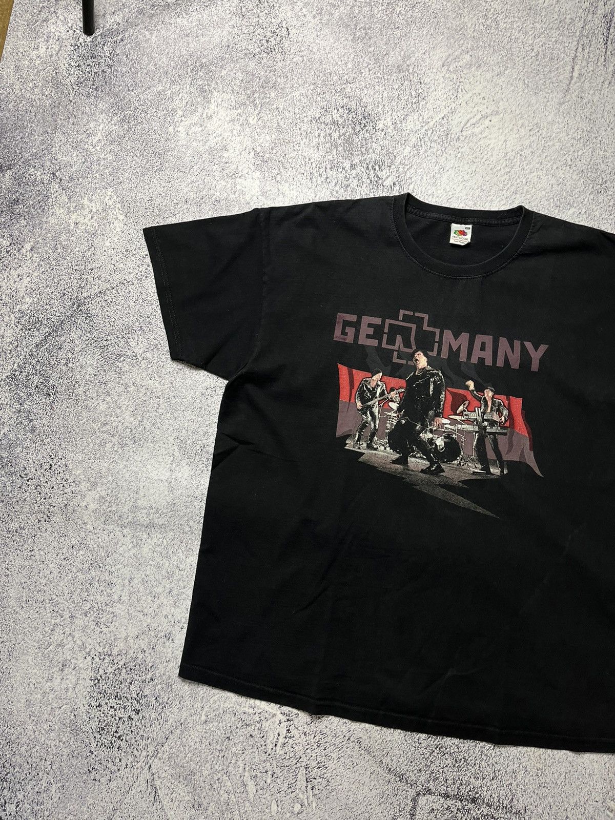 Band Tees Rammstein T-shirt vintage rock band tee size XLarge Size US XL / EU 56 / 4 - 2 Thumbnail