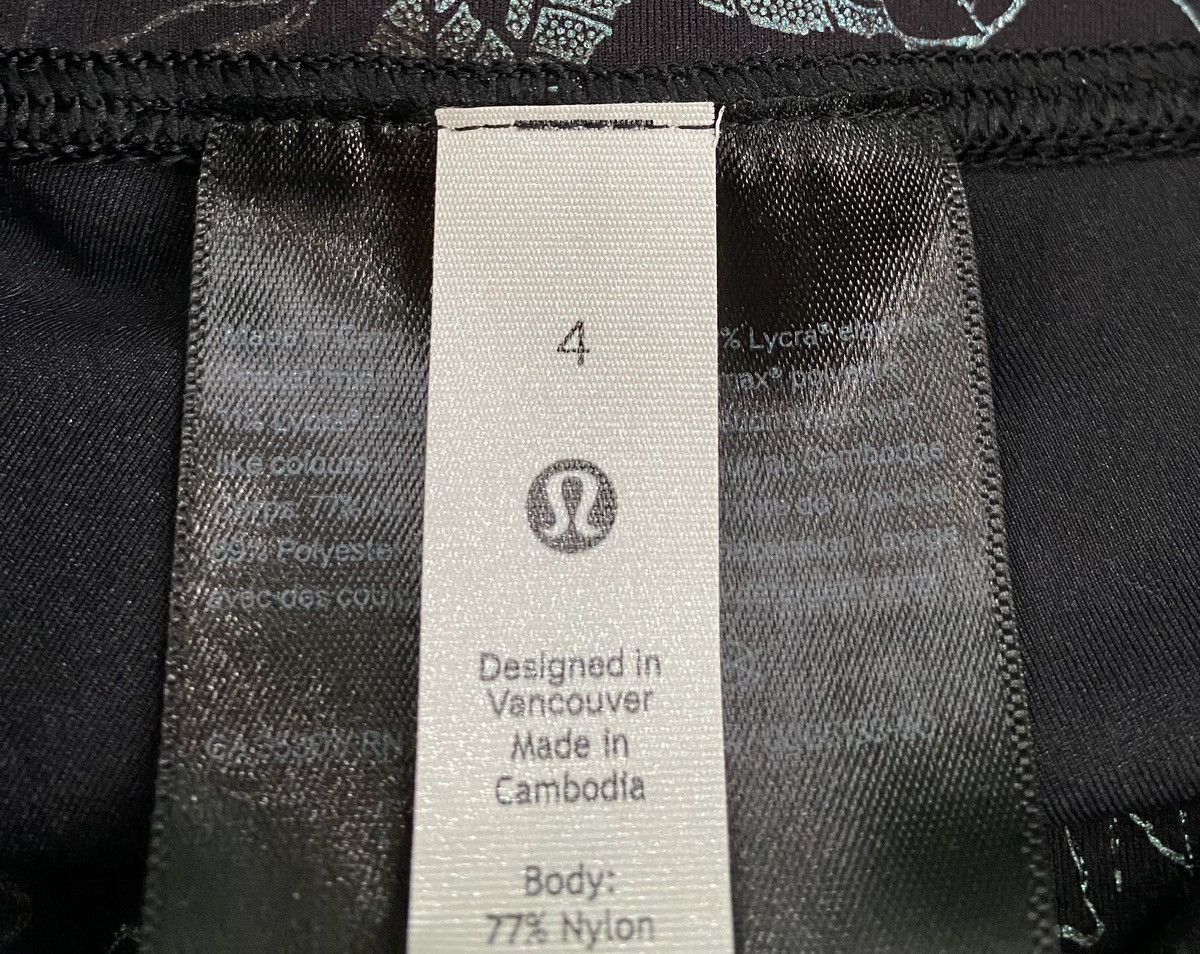 Lululemon Lululemon Wunder Train Flourish Iridescent Leggings Sz 4 Size 27" / US 4 / IT 40 - 3 Thumbnail