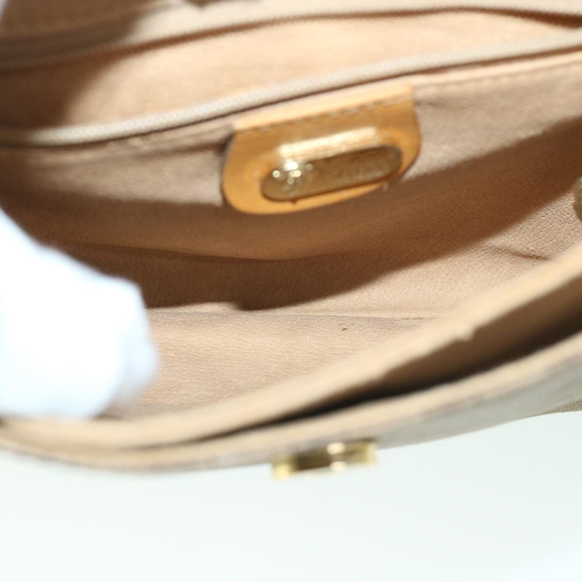 Gucci GUCCI Micro GG Canvas Shoulder Bag Pvc Leather Beige 007 92 Size ONE SIZE - 17 Thumbnail