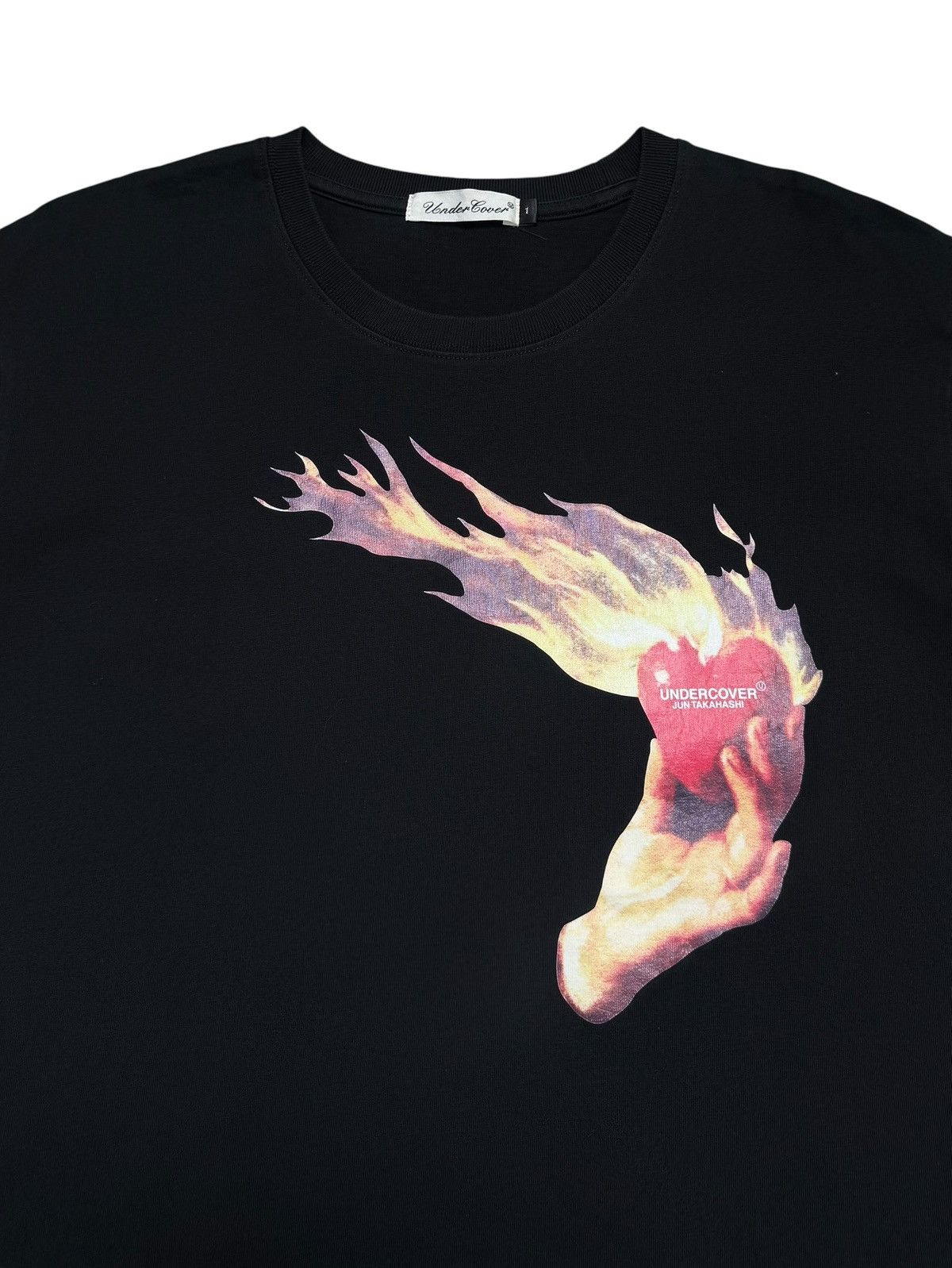 Undercover Undercover Heart On Fire T-shirt Size US S / EU 44-46 / 1 - 7 Thumbnail