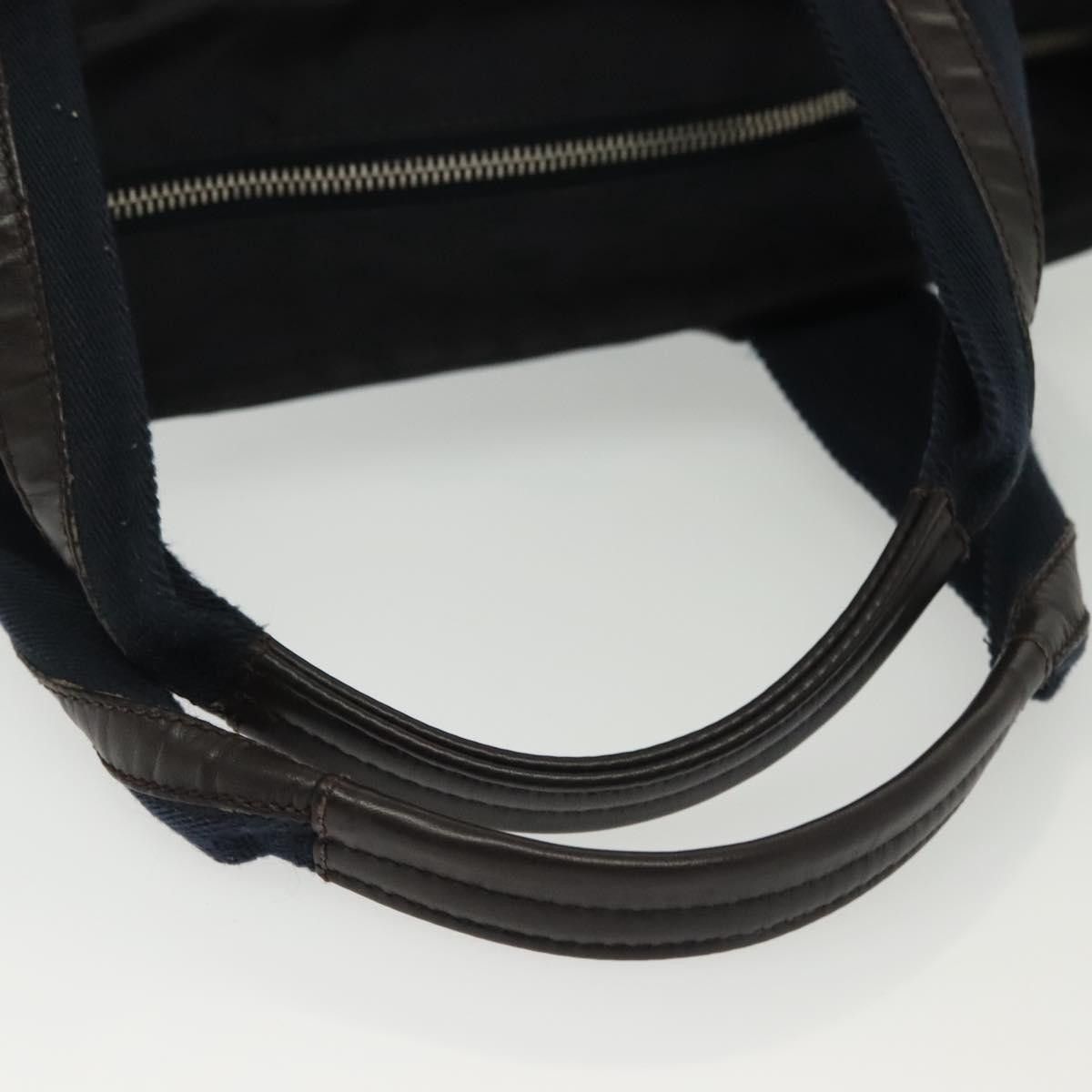 Gucci GUCCI Diamante Hand Bag Nylon Navy Gray Silver Size ONE SIZE - 8 Thumbnail