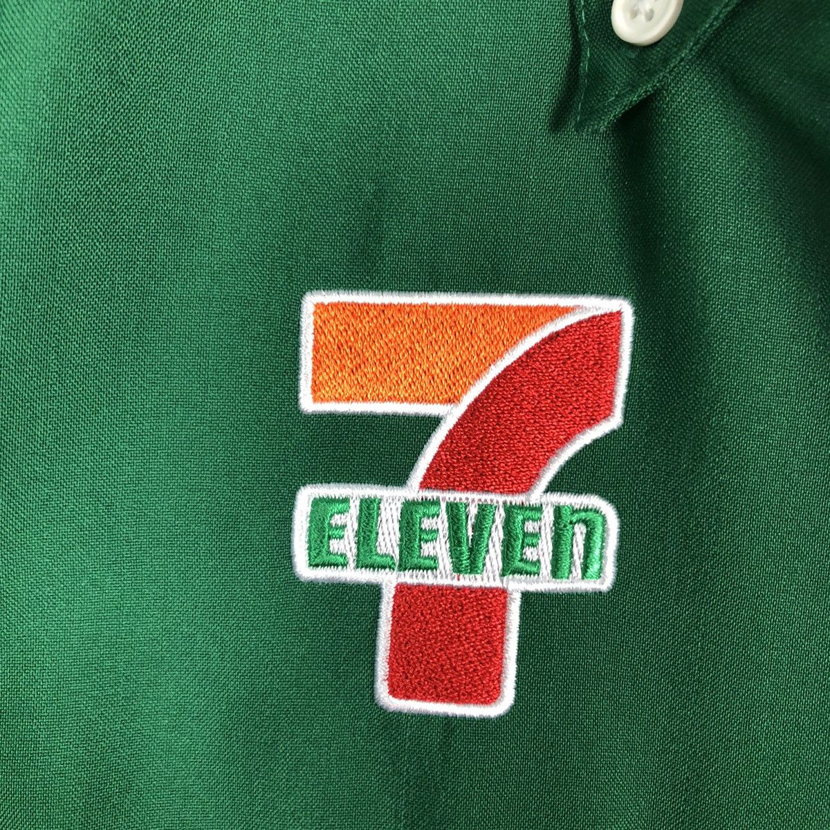 Japanese Brand 🔥Vintage Work Jacket 7-Eleven Big Logo Spell Out Size US M / EU 48-50 / 2 - 18 Thumbnail