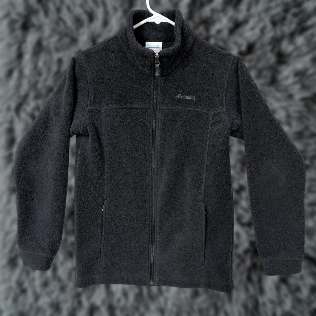 Vintage Columbia Jacket Mens Large Black Full Zip Warm Fleece Outdoor Pockets WB6760 Size US L / EU 52-54 / 3 - 1 Thumbnail