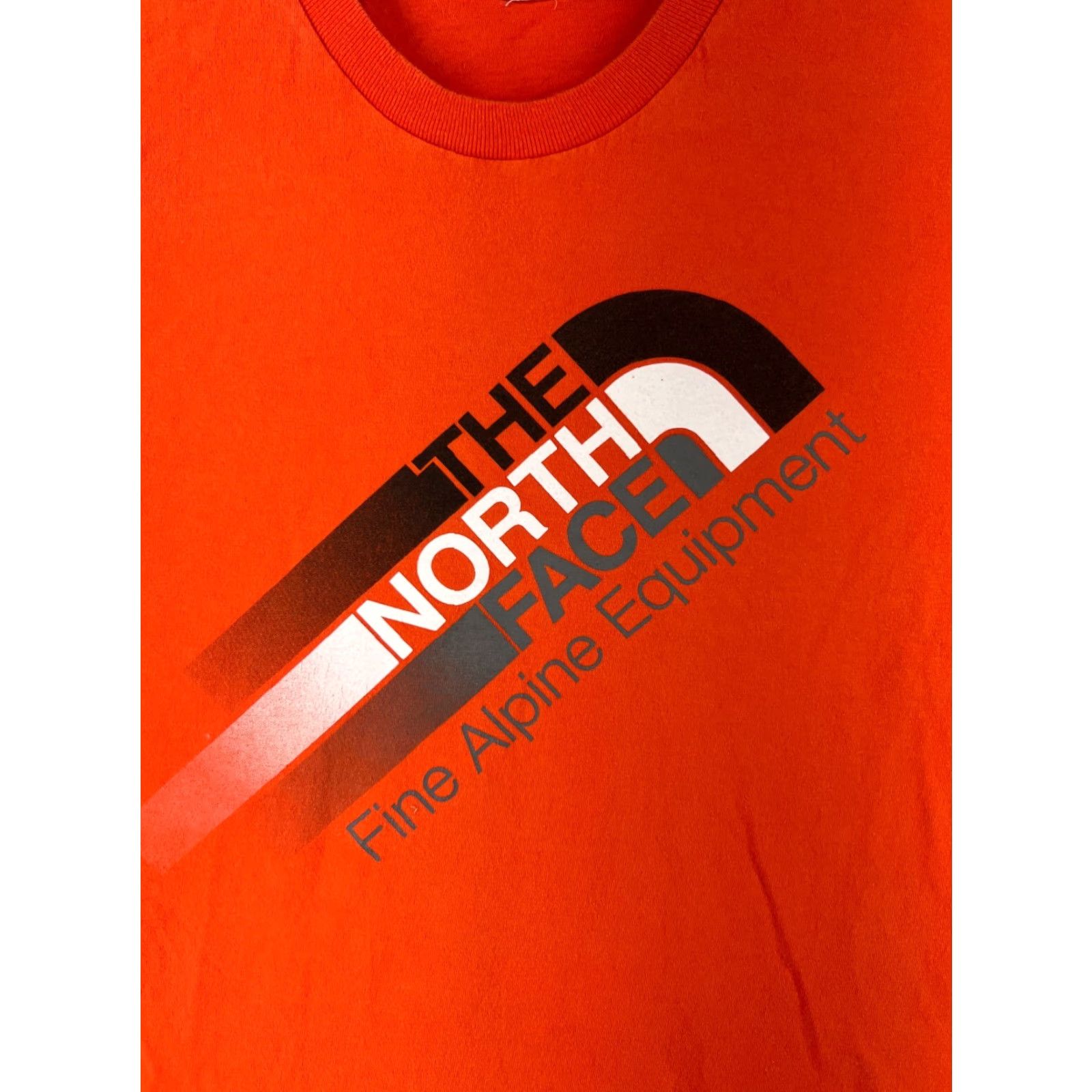 The North Face The North Face Shirt Men XL Orange Logo Cotton Short Sleeve Crew Neck Jersey All Seasons Size US XL / EU 56 / 4 - 6 Thumbnail