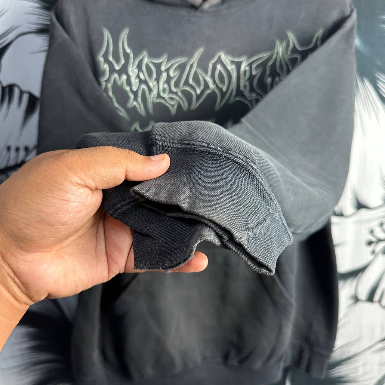 Band Tees RARE Vintage Malevolent Creation Black Metal Band Hoodie Size US XL / EU 56 / 4 - 10 Thumbnail