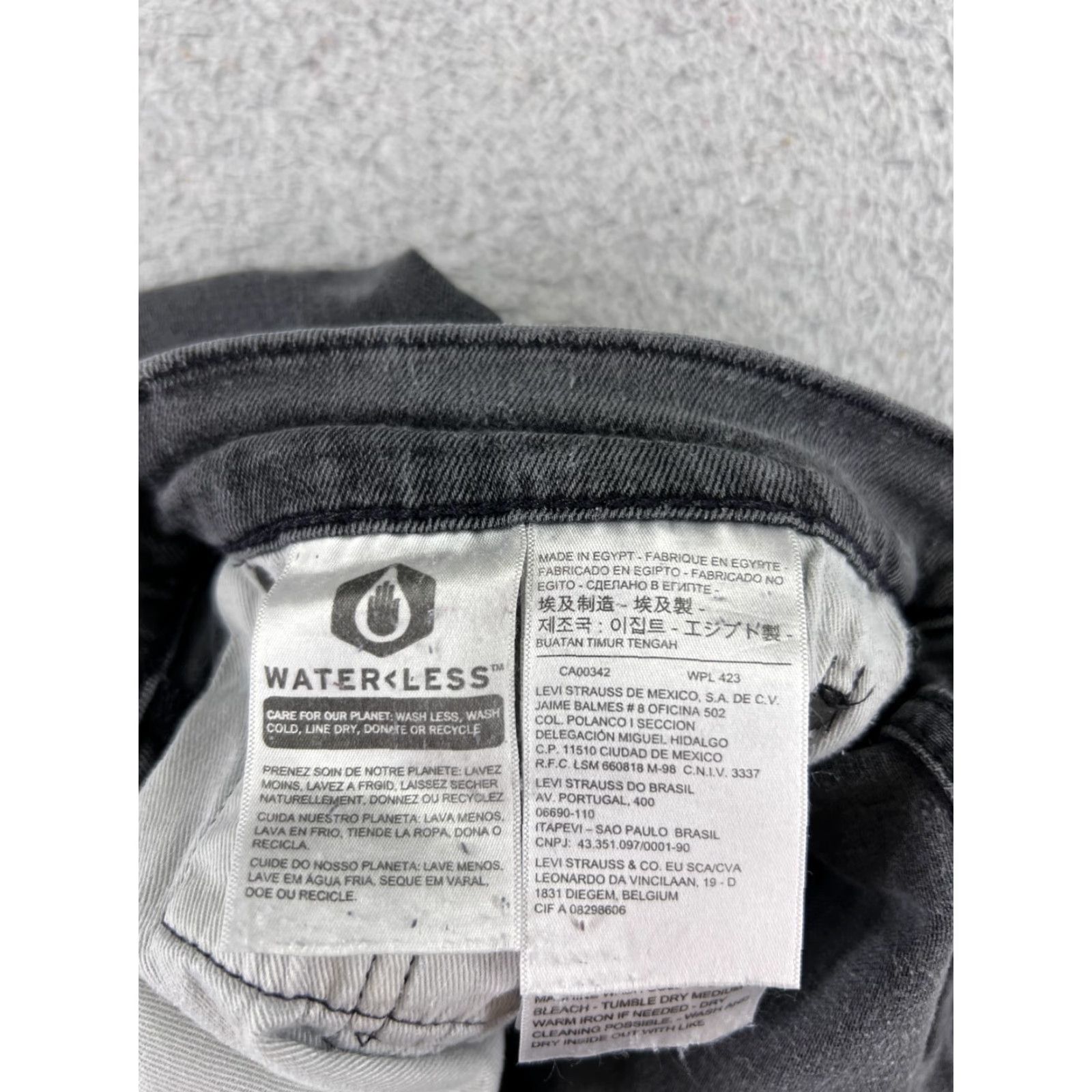 Levi's Levis 511 Jeans Adult 32 Black Denim Cotton Blend Premium 30x27 Levis Pants Regular 5-Pocket Design Jeans Mens Size US 32 / EU 48 - 7 Thumbnail