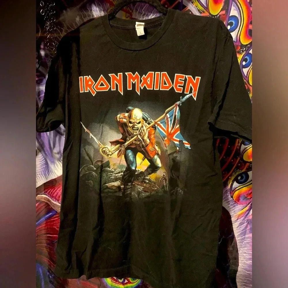 Iron Maiden Iron Maiden Graphic T-Shirt - Classic Band Tee Size US L / EU 52-54 / 3 - 1 Thumbnail
