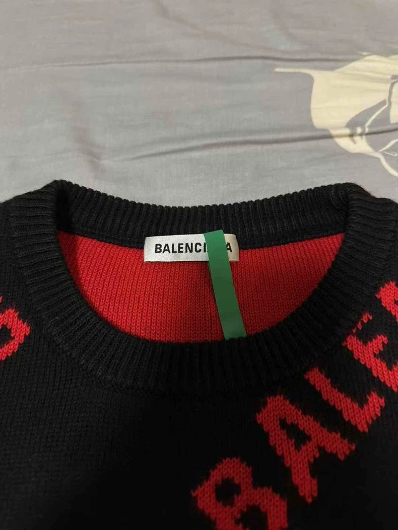 Balenciaga Balenciaga Cursive bullet screen sweater Size US XS / EU 42 / 0 - 3 Thumbnail