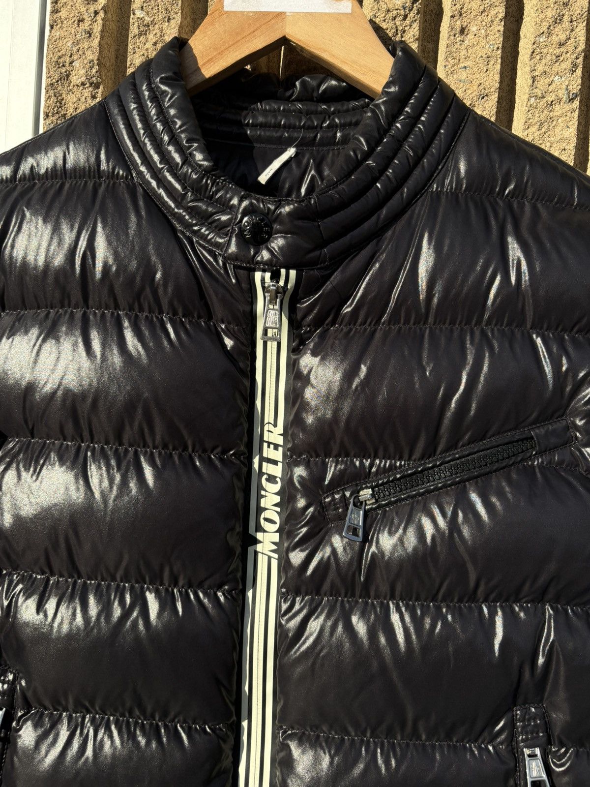Moncler Moncler Caroux Biker Giubbotto jacket Size US M / EU 48-50 / 2 - 3 Thumbnail