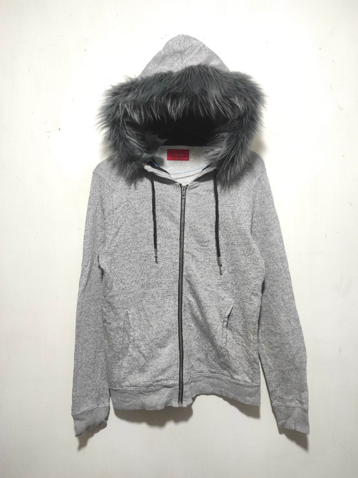 Zara Zara Man zip fur hoodie LGB style Size US M / EU 48-50 / 2 - 2 Thumbnail