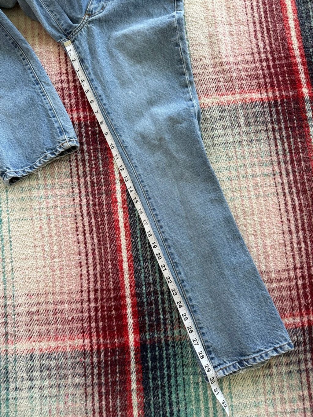 Todd Oldham Women's Todd Oldham Blue Straight Leg Light Wash Jeans 25 Size 25" / US 0 / IT 36 - 9 Thumbnail