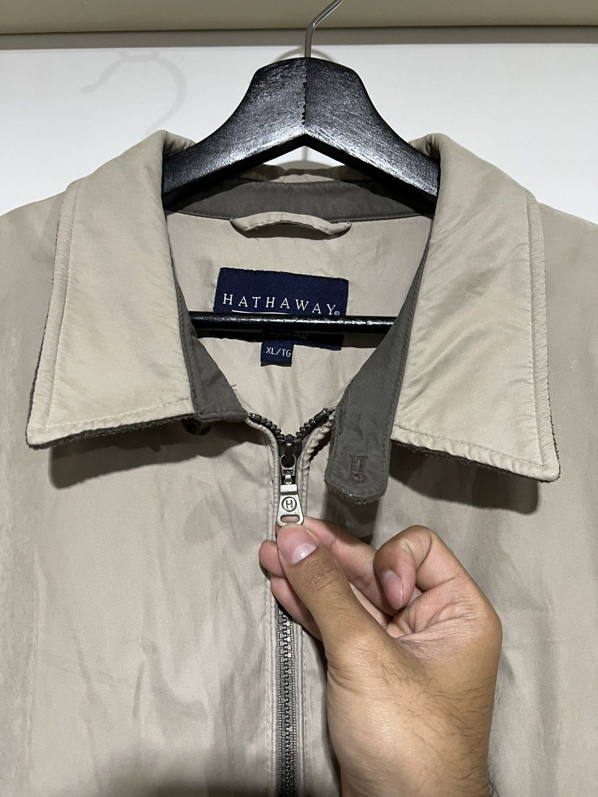 Hathaway Golf Vintage Hathaway Beige Jacket Size US XL / EU 56 / 4 - 2 Thumbnail