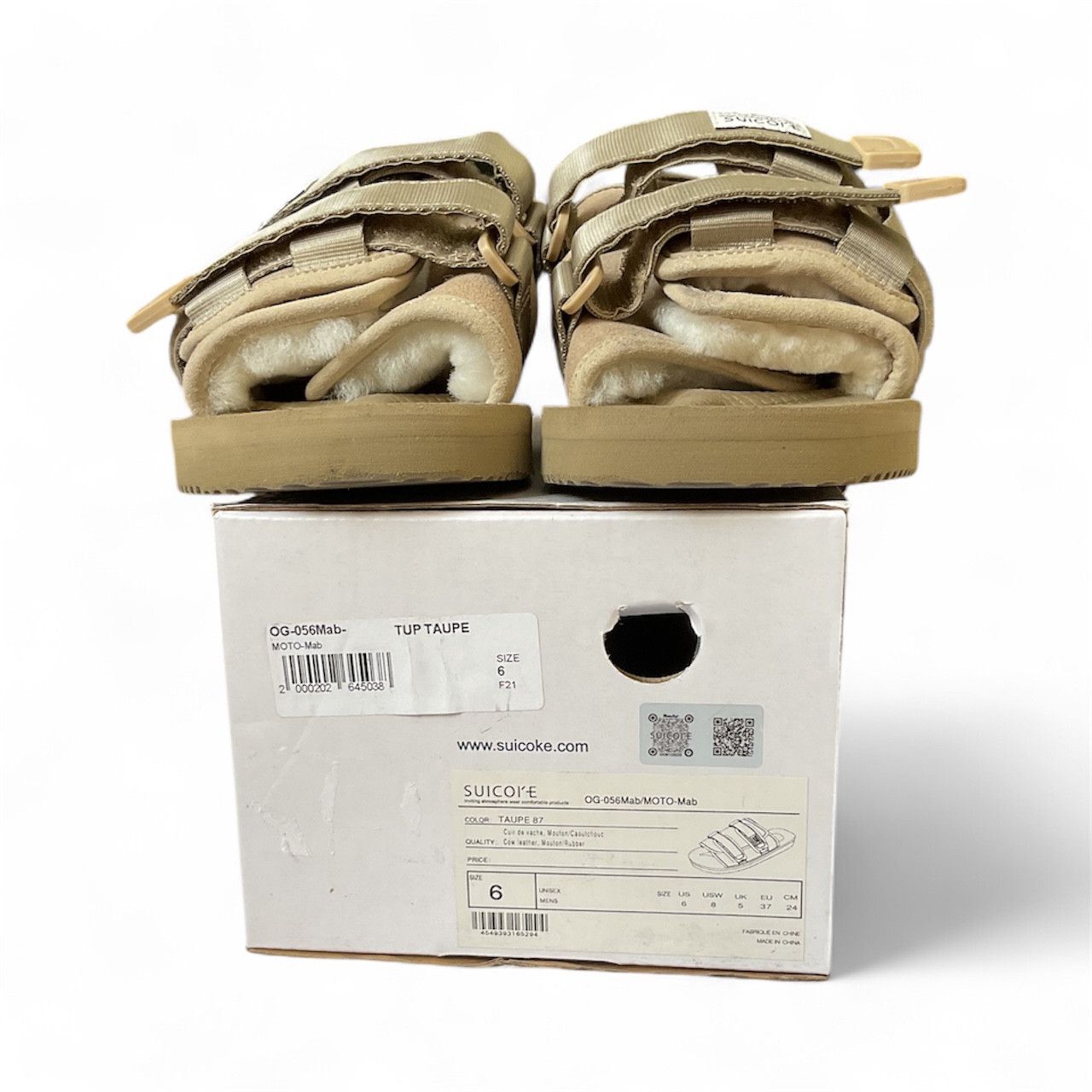 Suicoke BNWT SUICOKE shearling lined sandal Moto-Mab Size US 8 / IT 38 - 10 Thumbnail