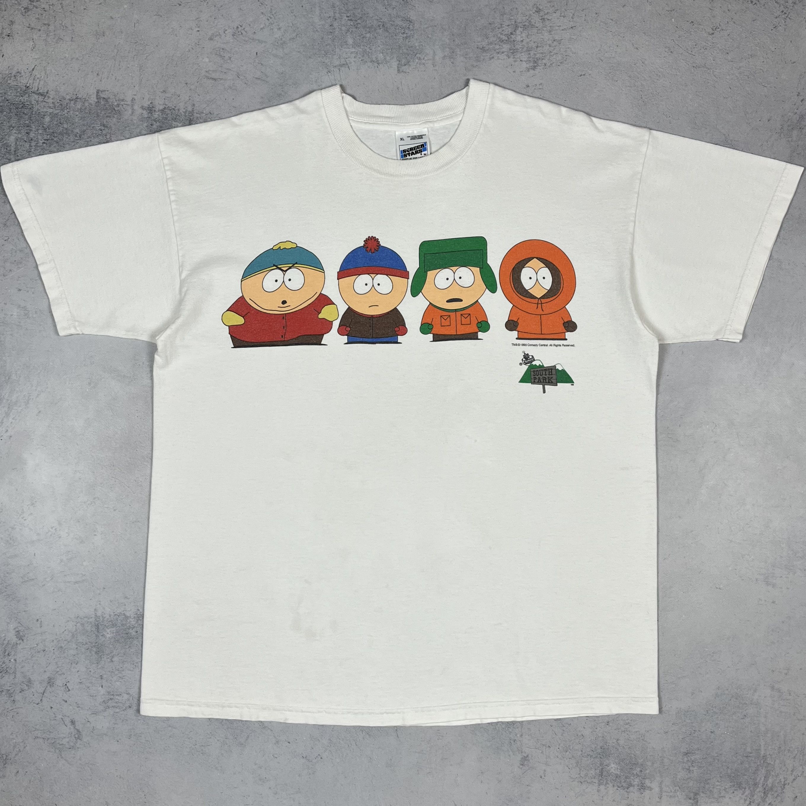 Cartoon Network Vintage South Park Cartoon Funny T Shirt 1998 Size US XL / EU 56 / 4 - 2 Thumbnail