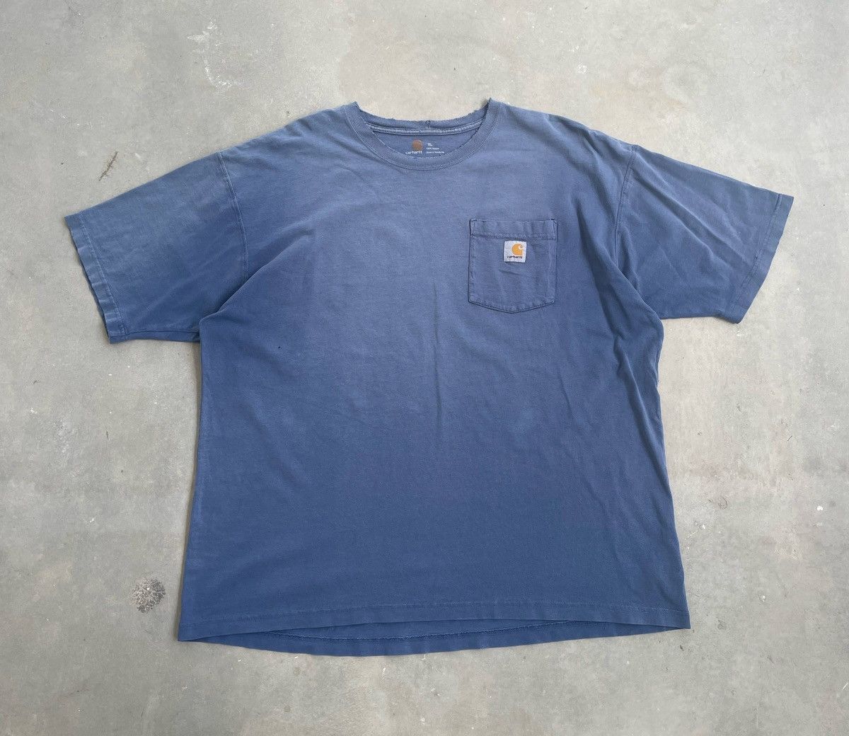 Carhartt CARHARTT POCKET TEE WELL WORN DISTRESSED Size US XL / EU 56 / 4 - 1 Thumbnail