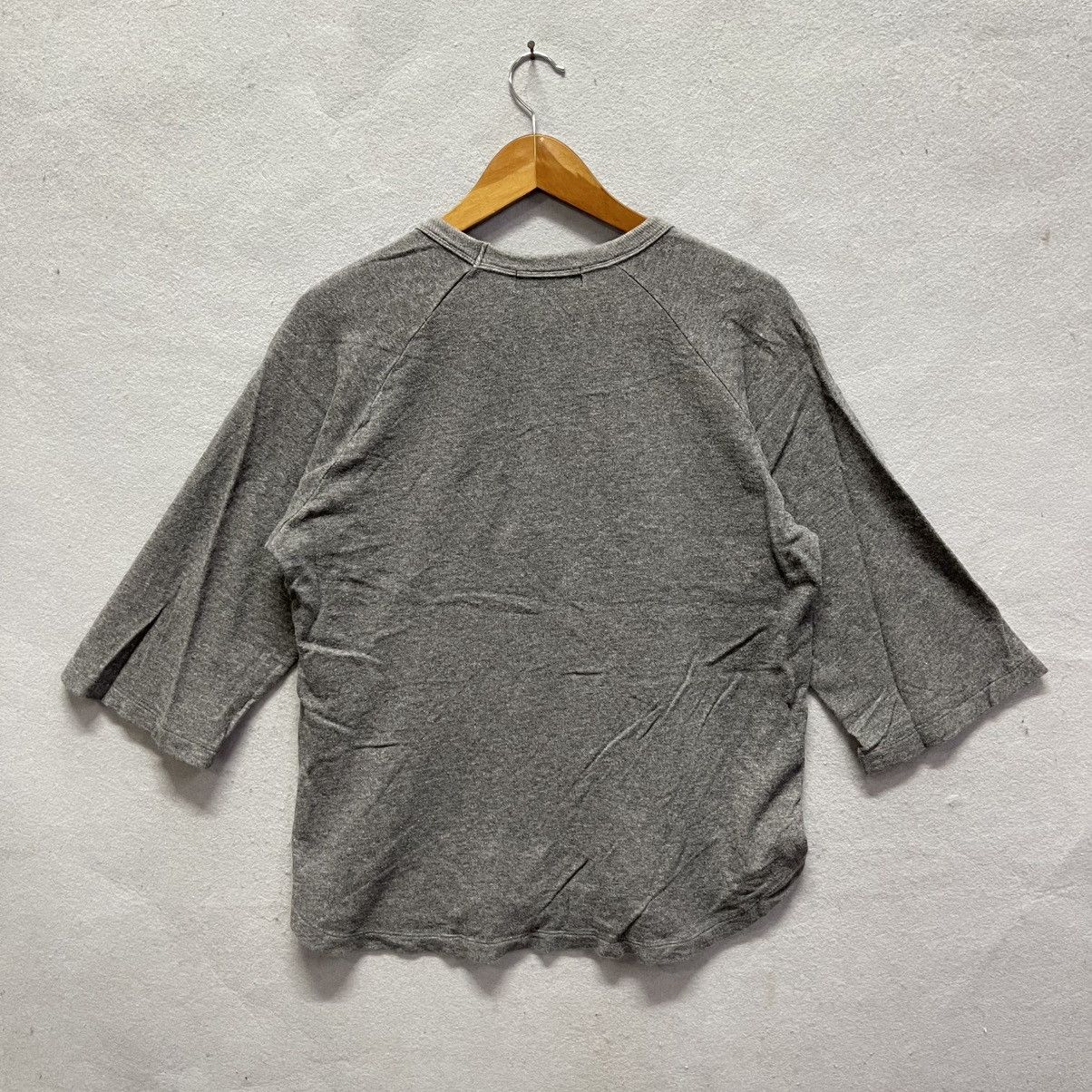Zucca Zucca Japan Minimal Raglan 3/4 Sleeve Sweatshirt Size US M / EU 48-50 / 2 - 6 Thumbnail