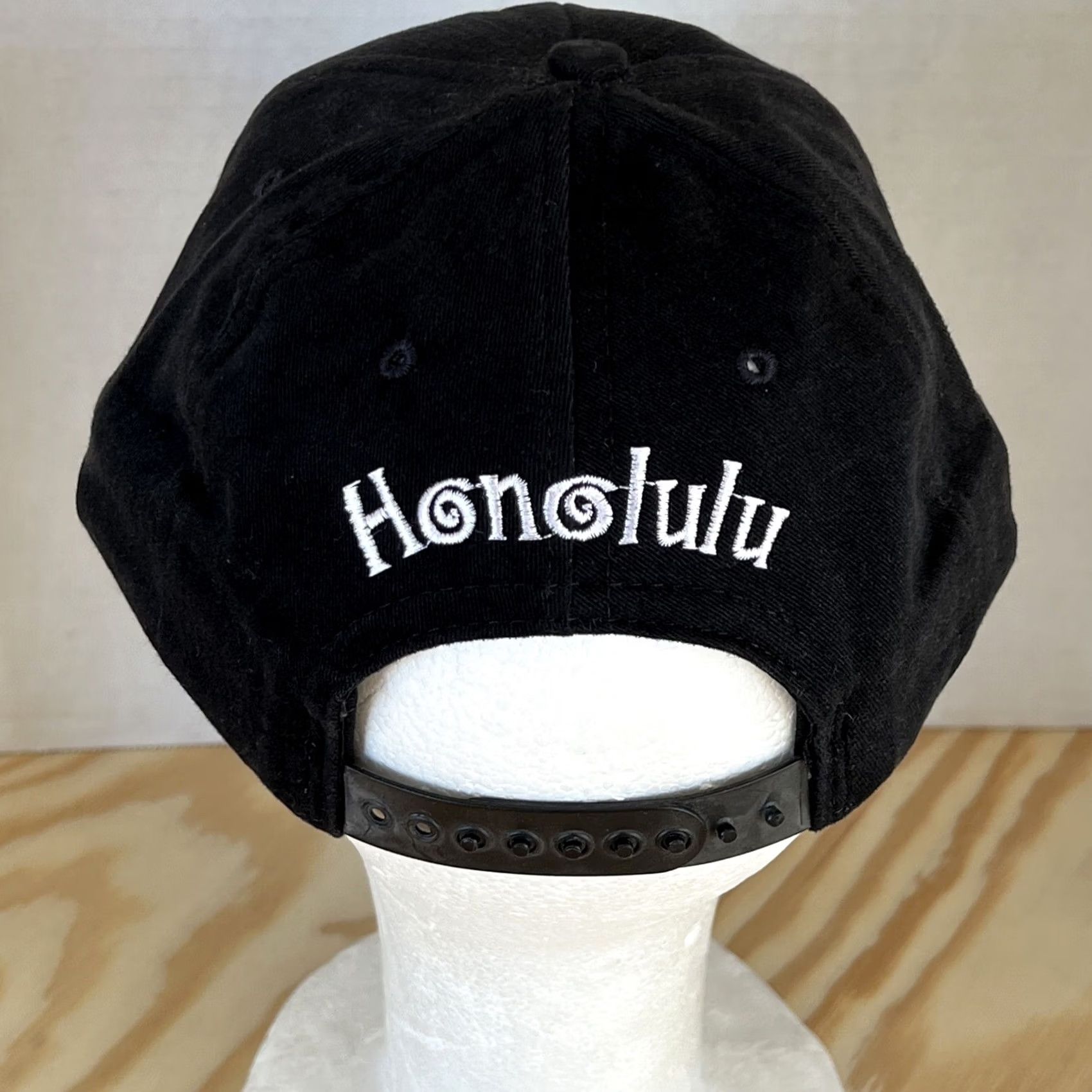 Vintage VINTAGE Warner Bros Hat Bug Bunny Aloha Honolulu Black Snapback Made USA Size ONE SIZE - 5 Thumbnail