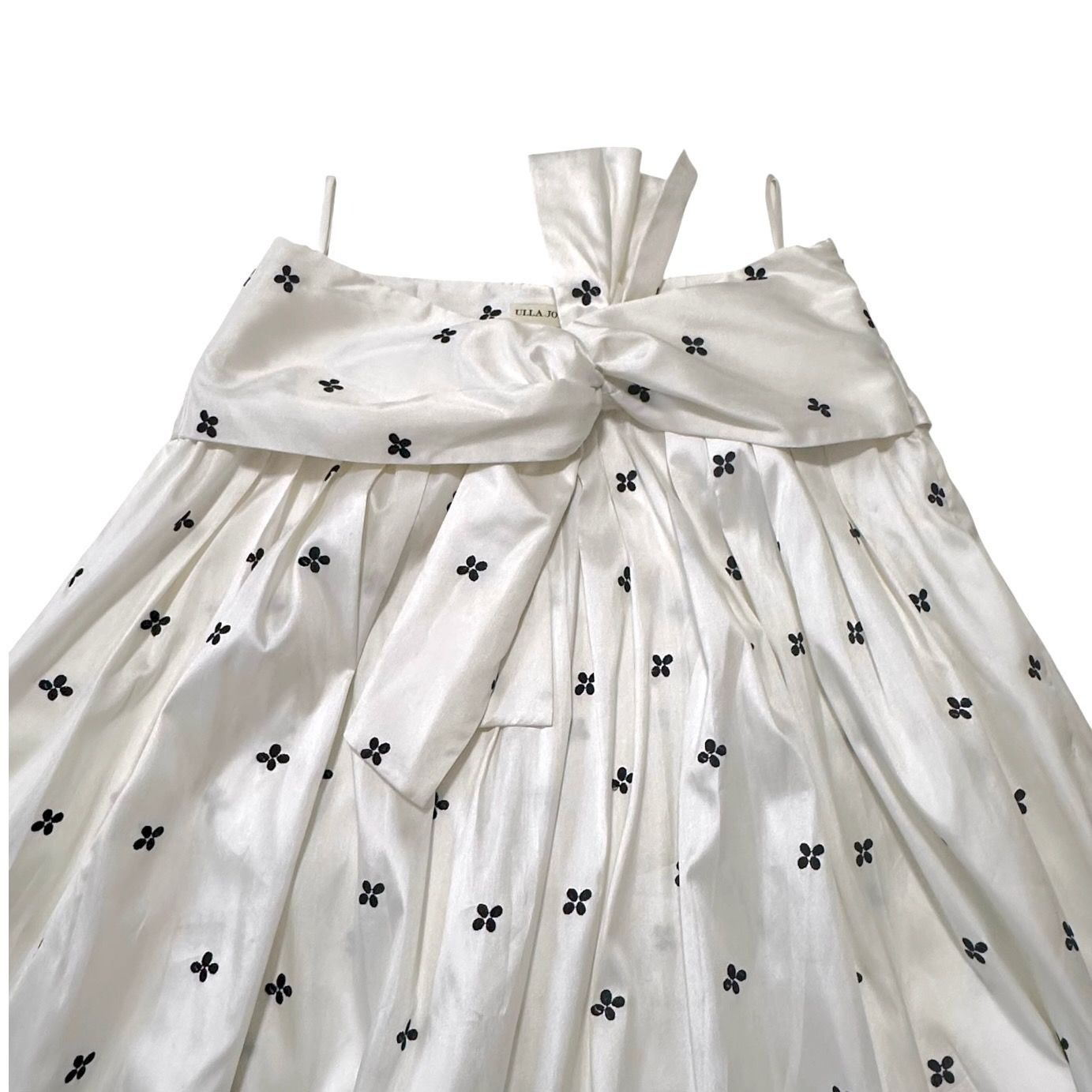 Ulla Johnson Ulla Johnson Aglae Blanc Bow Taffeta Midi Skirt NWT Size 4 F Size 27" / US 4 / IT 40 - 7 Thumbnail