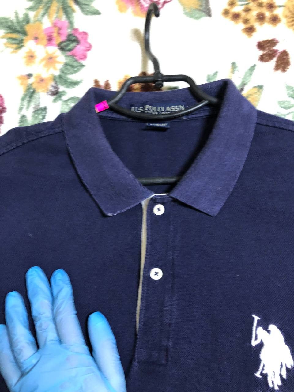 U.S. Polo Assn. U.S. Polo Assn. Men's Short Sleeve Polo Navy Color Size US XXL / EU 58 / 5 - 4 Thumbnail