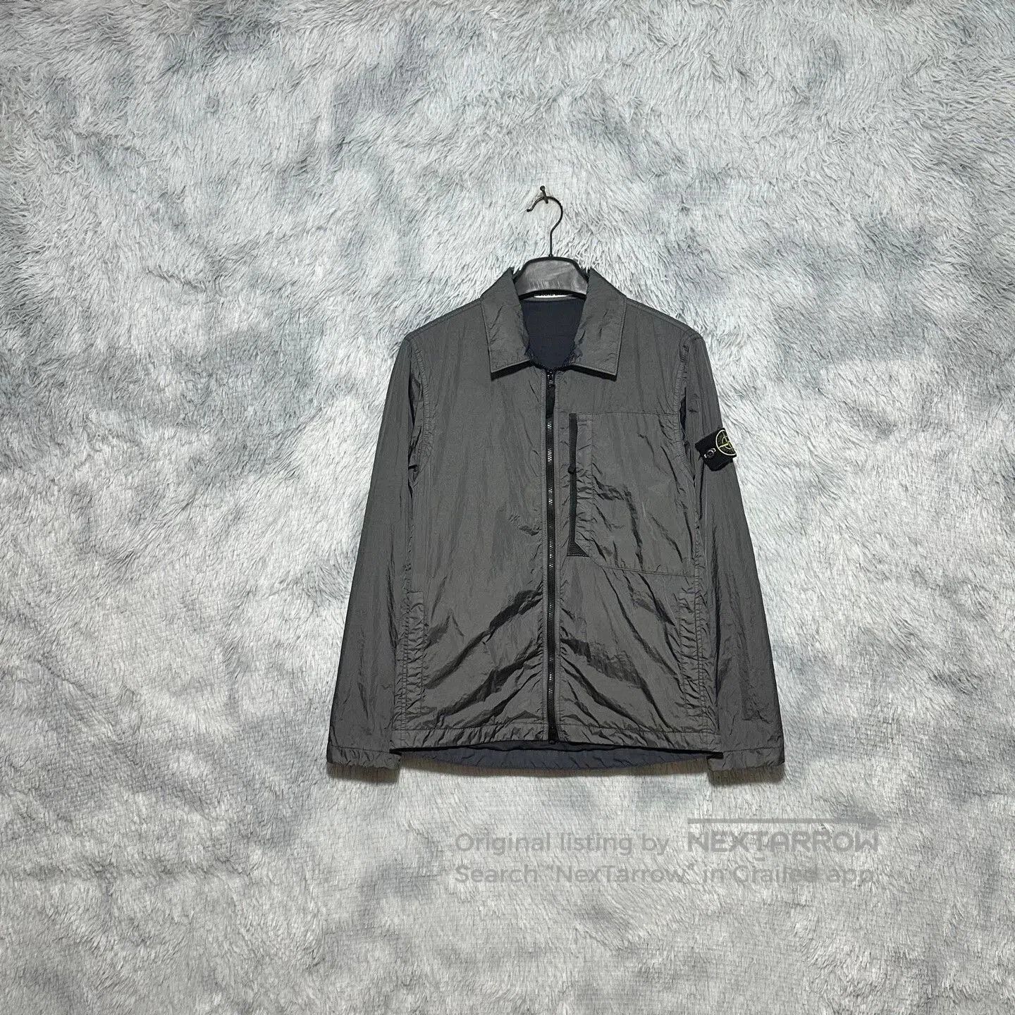 Stone Island stone island 23fw crinkled nylon jacket. Size US M / EU 48-50 / 2 - 1 Thumbnail