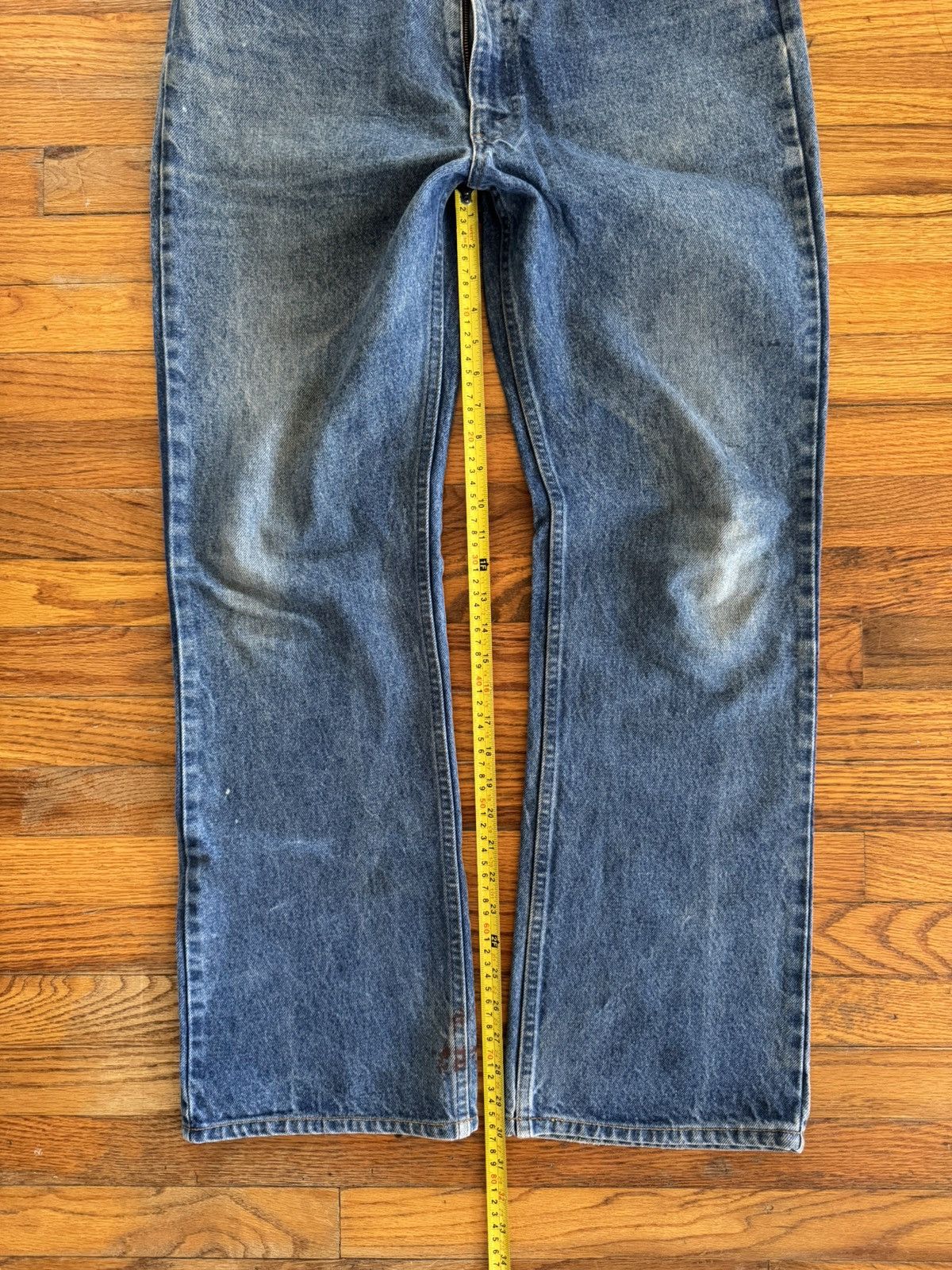 Levi's Vintage Orange Tab 517 Levi’s Bootcut Denim Jeans Size US 36 / EU 52 - 3 Thumbnail