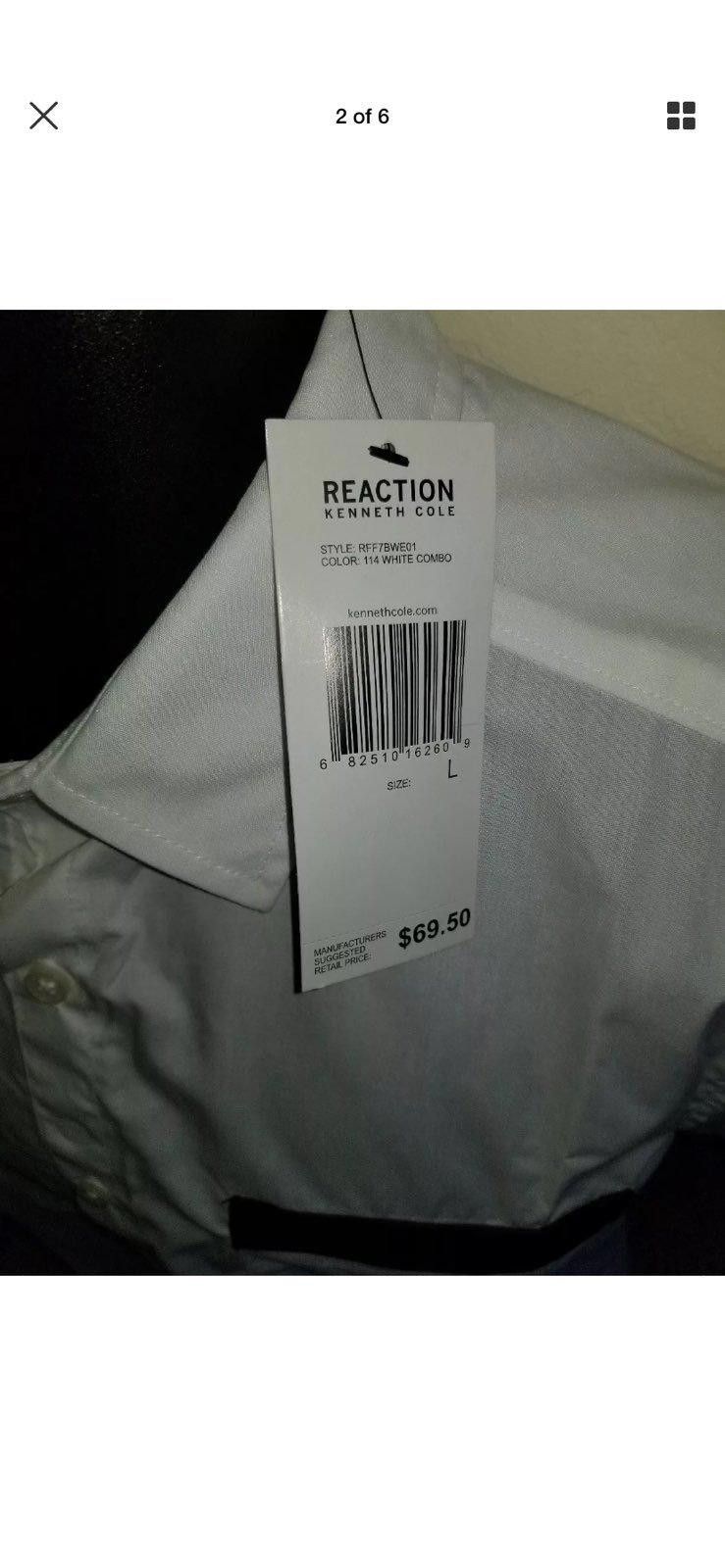 Designer Kenneth cole reaction Short-sleeve L Size US L / EU 52-54 / 3 - 2 Thumbnail