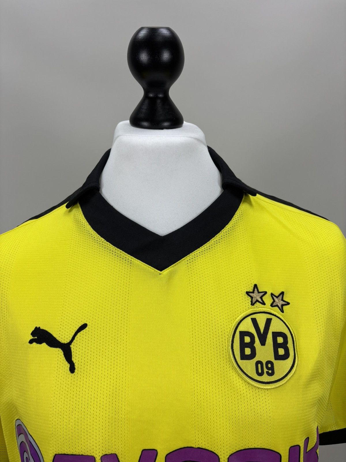 Puma Mens t shirt Puma BVB Borussia Dortmund Size XL Color Yellow Size US XL / EU 56 / 4 - 4 Thumbnail