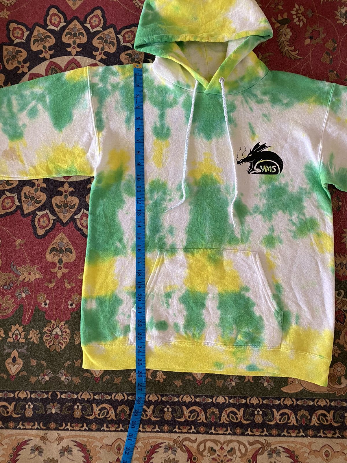 Hanes Vintage Hanes Altimate Cotton YMS Tie Dye Hoodie Size US M / EU 48-50 / 2 - 11 Thumbnail