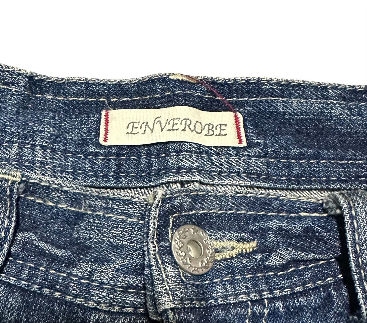 Japanese Brand Vintage Japanese Blue Jeans Distressed By Enverobe Size US 31 - 6 Thumbnail