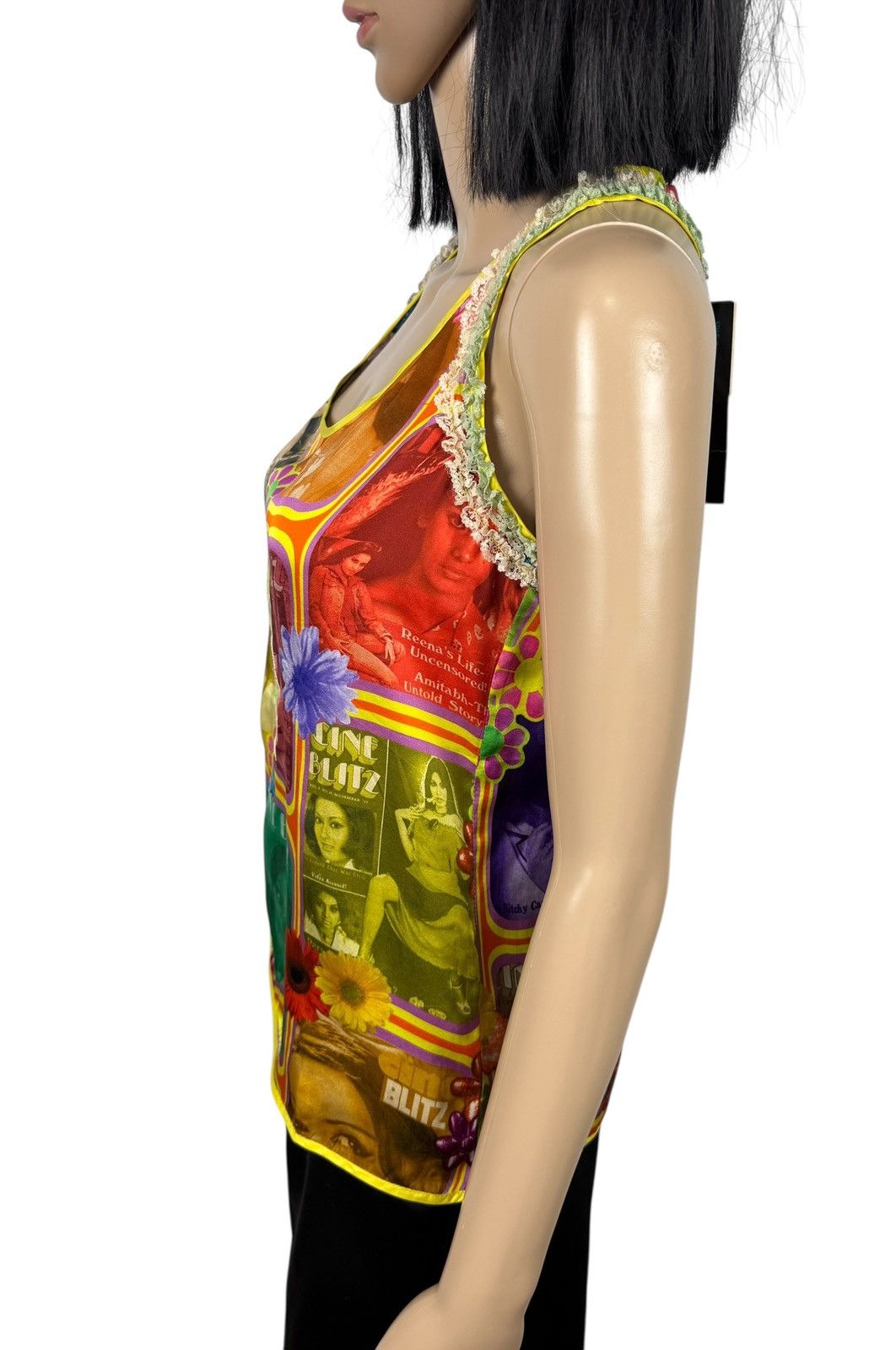 Manish Arora Manish Arora Silk Blouse Tank Top Printed size M Size M / US 6-8 / IT 42-44 - 8 Thumbnail