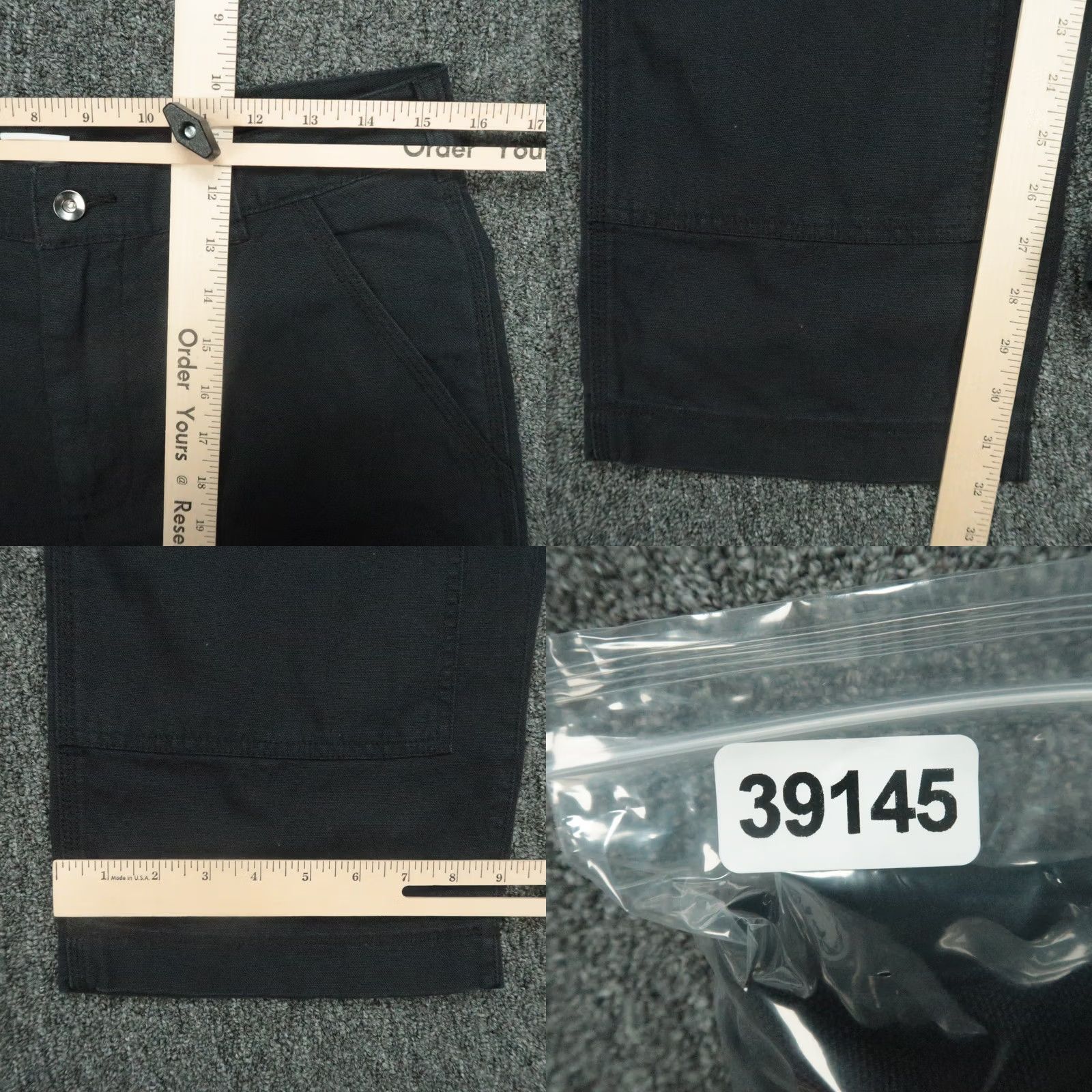 Nike VINTAGE Nike Pants Mens 30x32 Black Life Double Panel Chino Swoosh Straight NWT Size US 30 / EU 46 - 8 Thumbnail