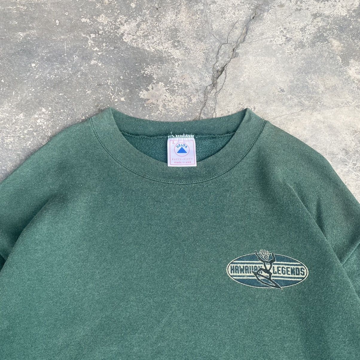 Vintage 90s Hawaiian Legends surf sweatshirt SC010 Size US L / EU 52-54 / 3 - 4 Thumbnail
