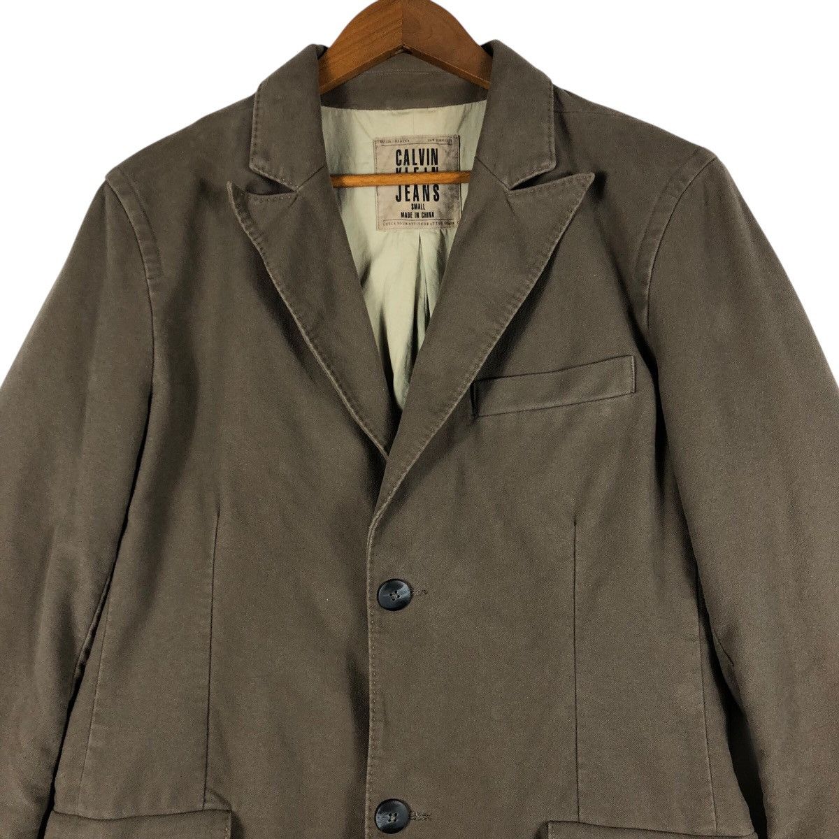Calvin Klein CKJ Calvin Klein Jeans Blazer Jacket Size US S / EU 44-46 / 1 - 2 Thumbnail