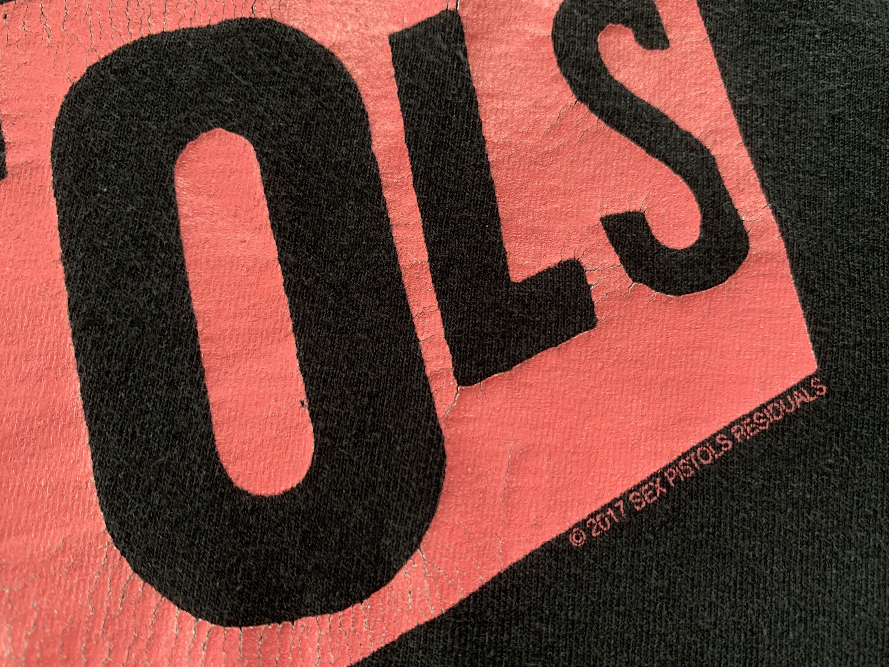 Band Tees × Fruit Of The Loom × Vintage Vintage Sex Pistols Never Mind T-Shirt Size US XL / EU 56 / 4 - 6 Thumbnail