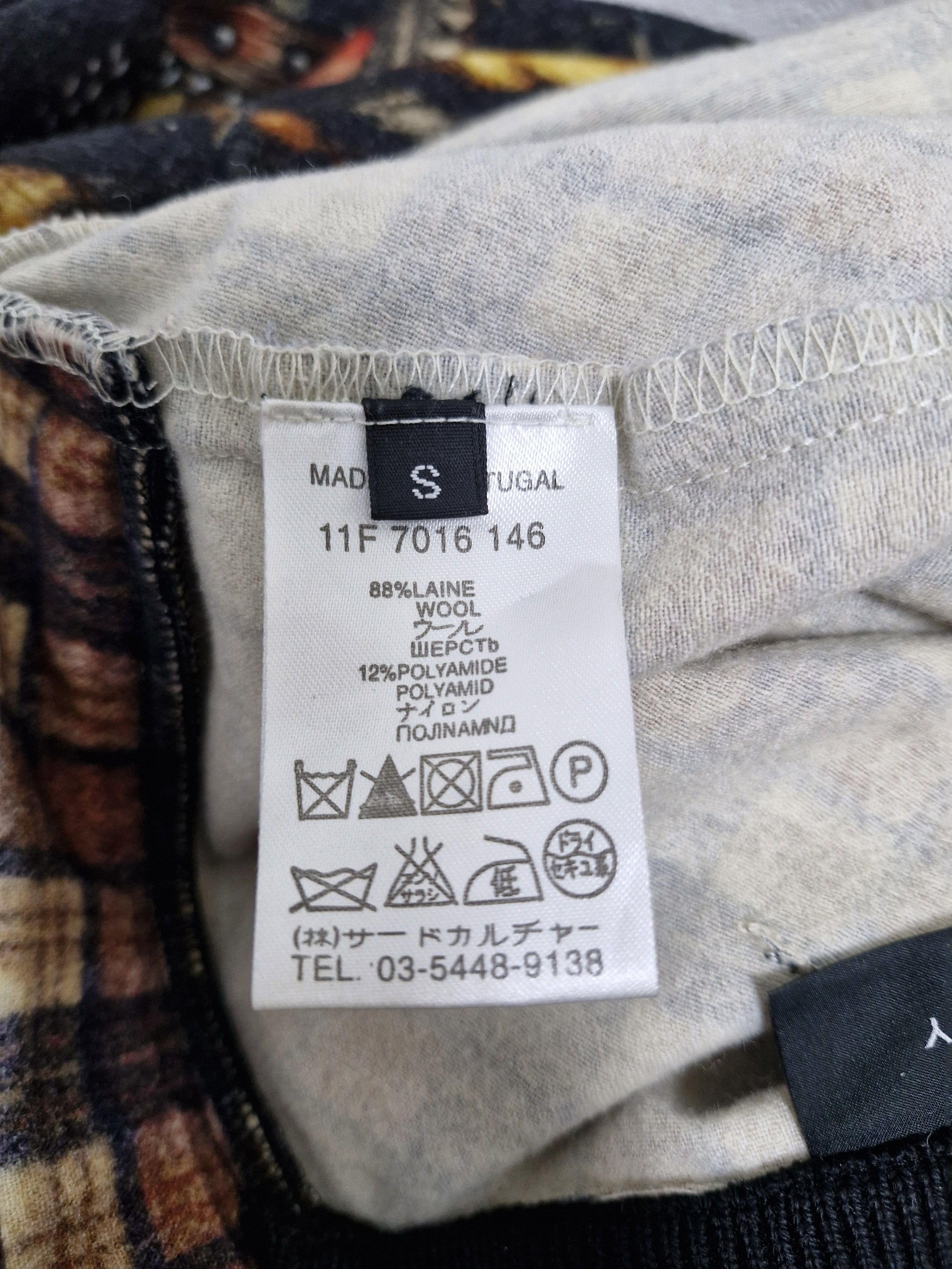 Givenchy GIVENCHY FW11 Tartan Rottweiler Sidezip Sweatshirt Size US S / EU 44-46 / 1 - 12 Thumbnail